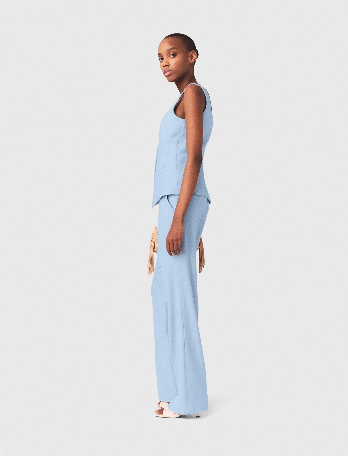 Maje Suit trousers with pleats