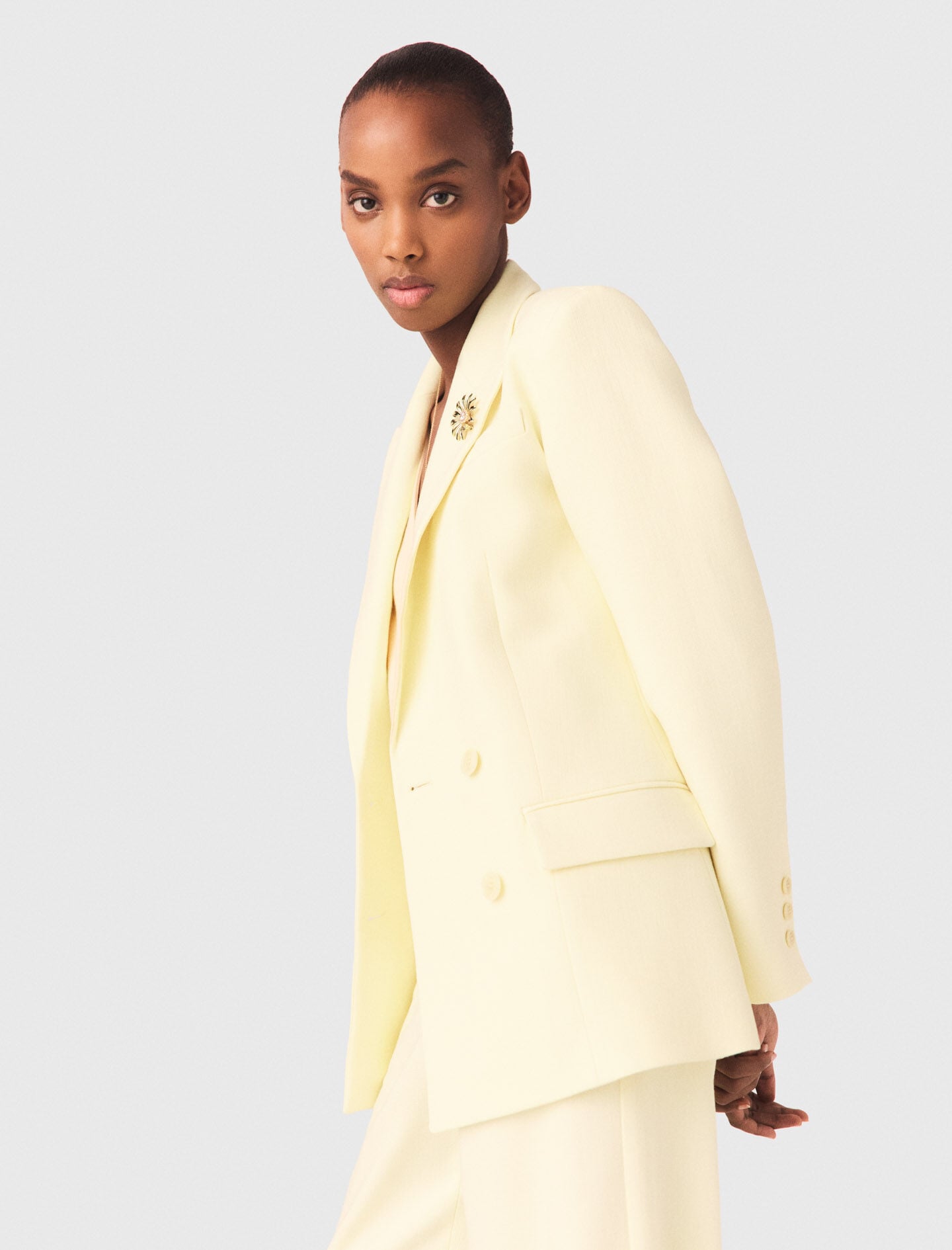 Maje Double-breasted suit jacket
