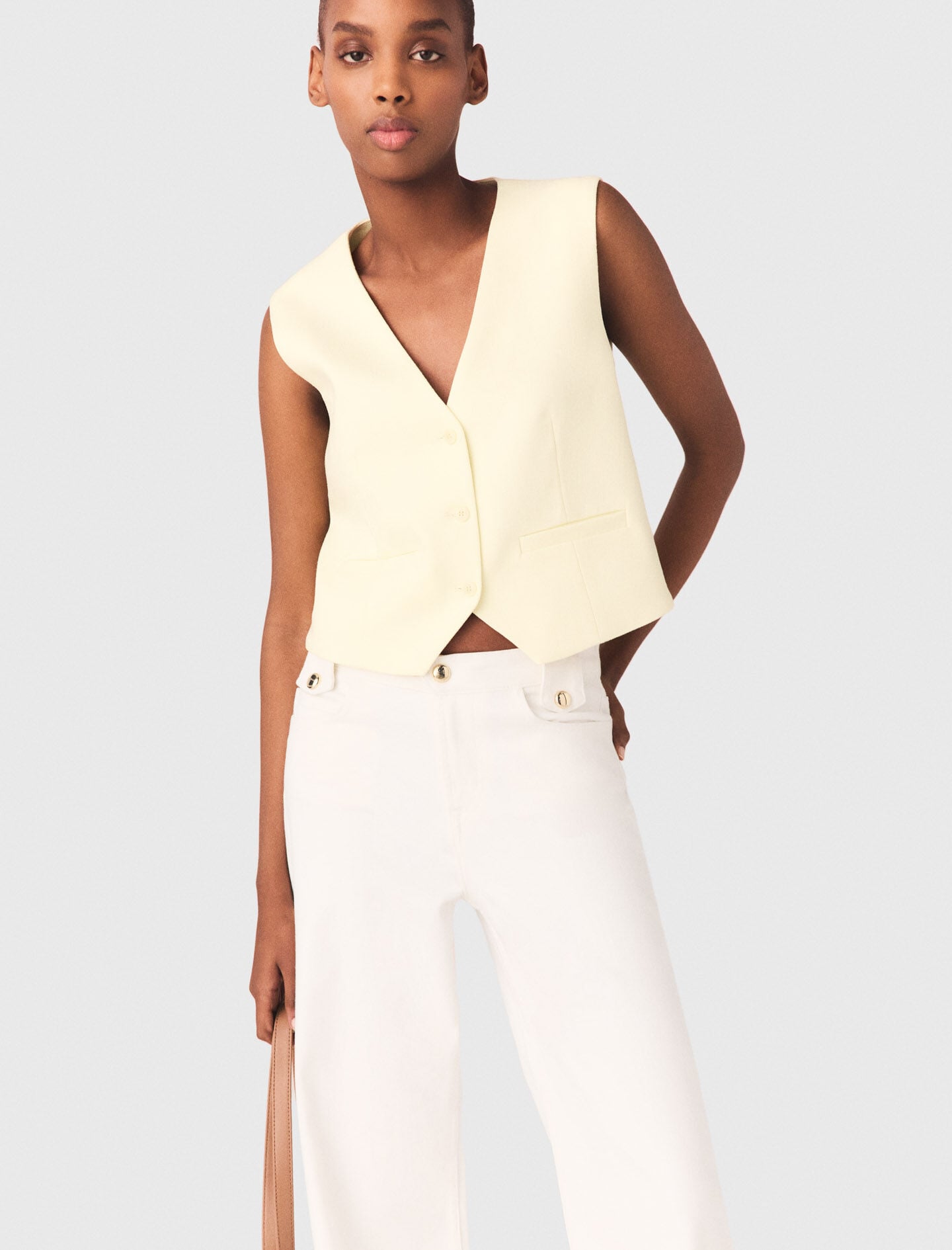 Maje Tailored vest