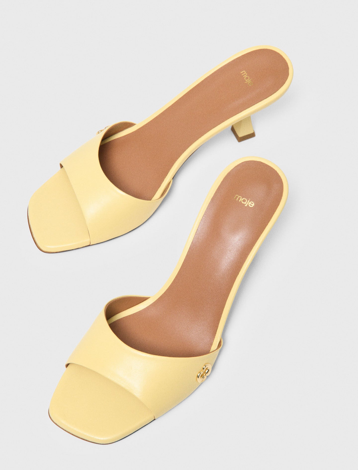 Maje Leather mules