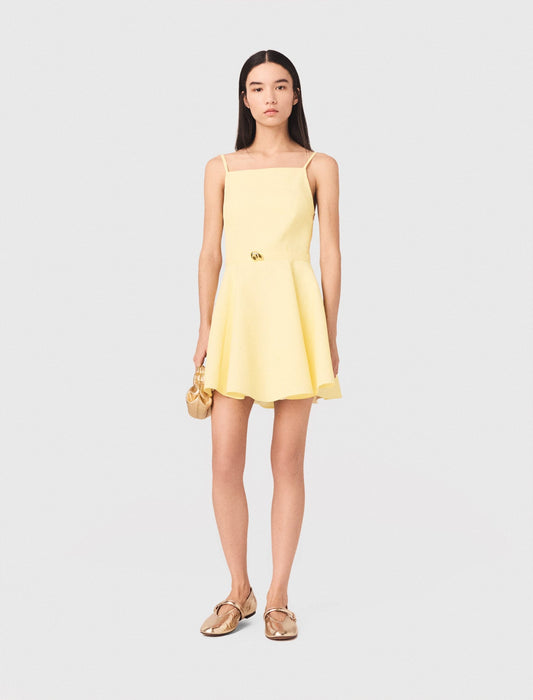 Maje Strappy flared dress
