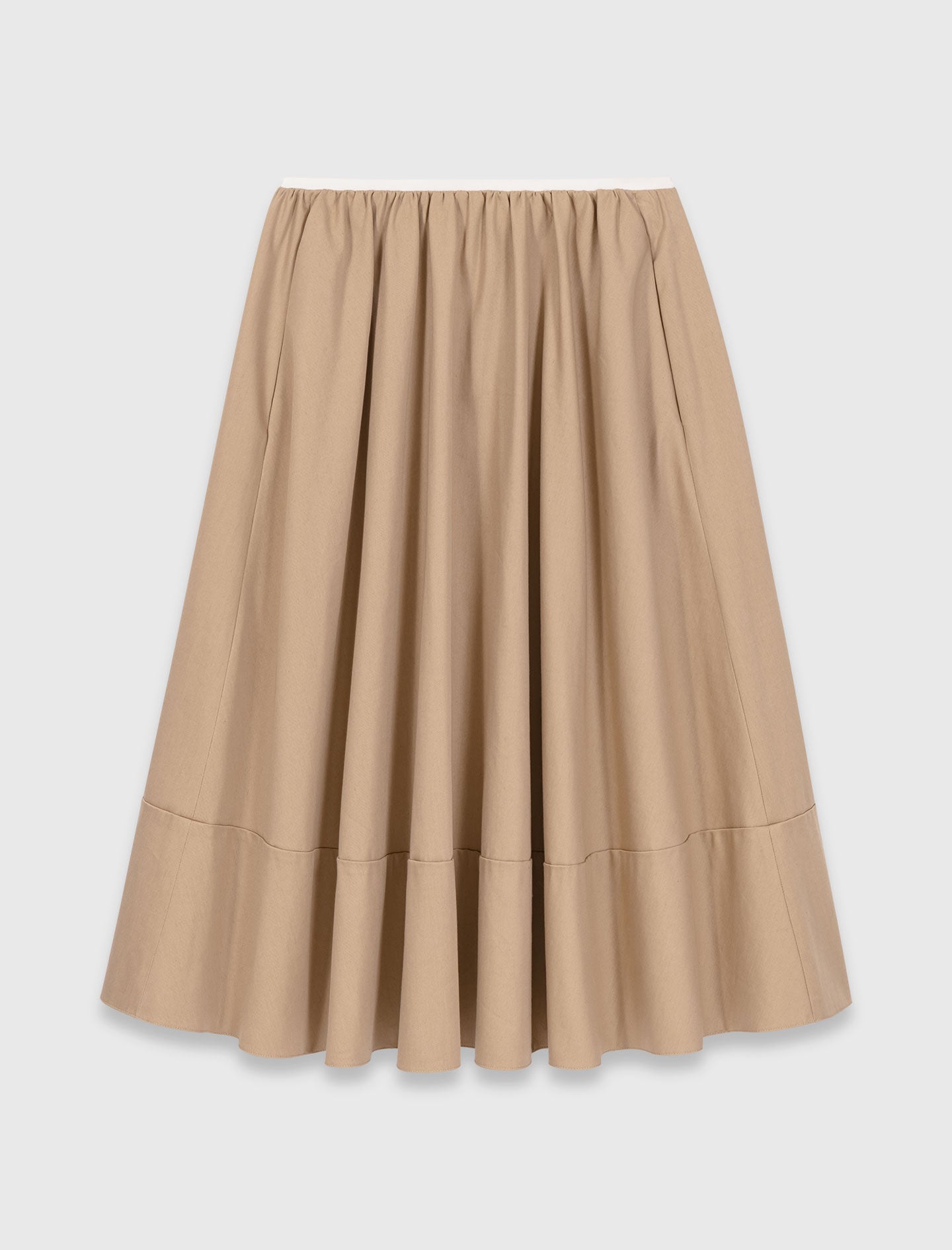 Maje Mid-length cotton skirt