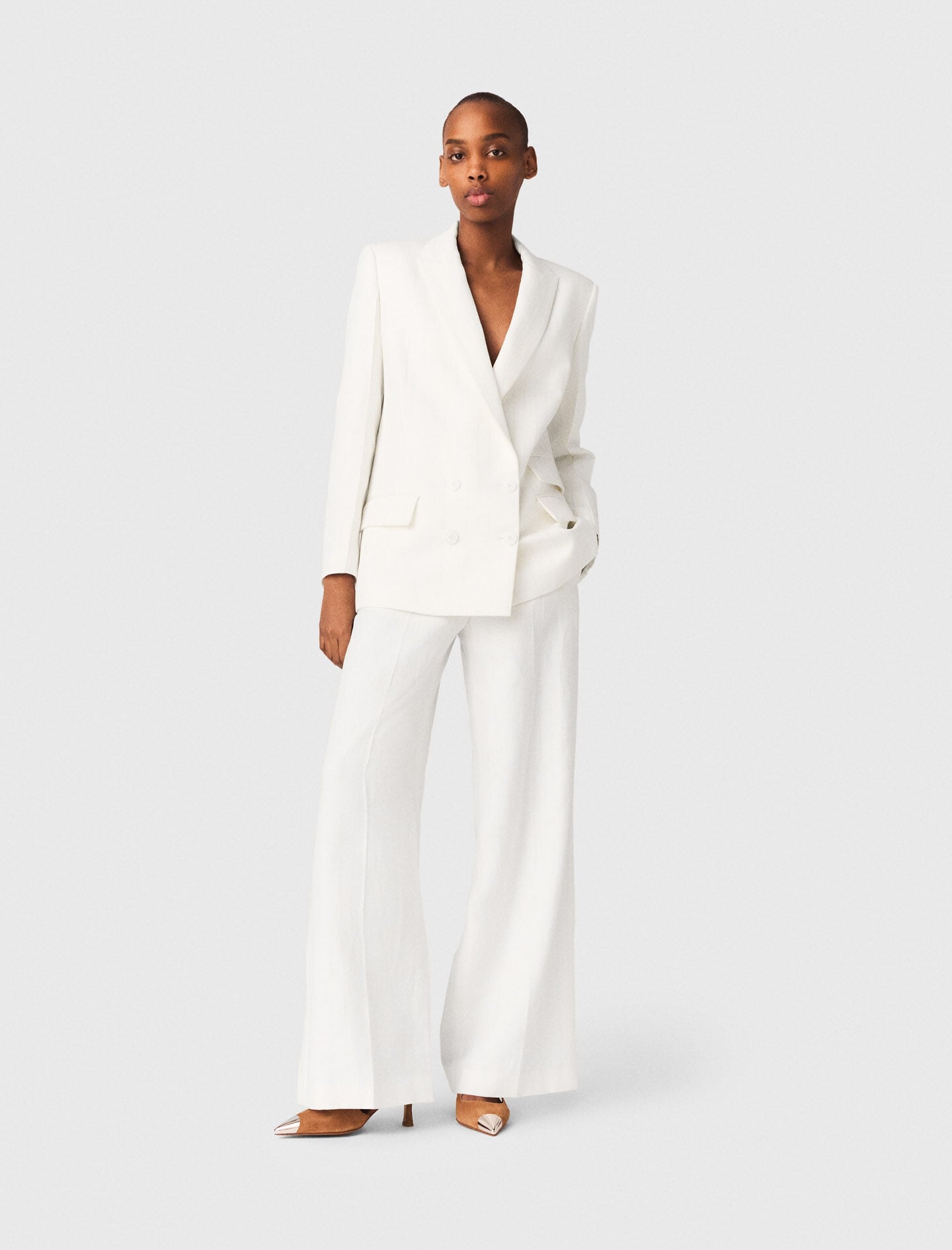 Maje Double-breasted suit jacket