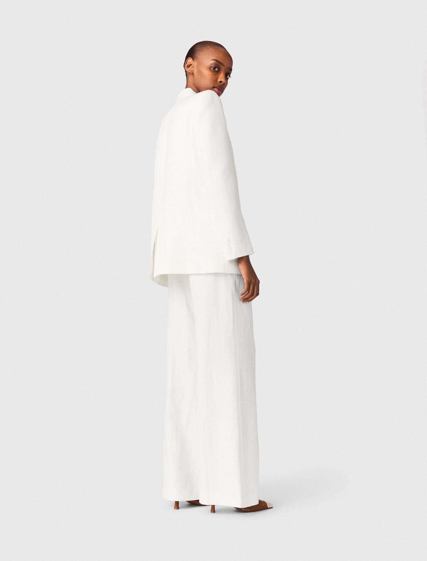 Maje Double-breasted suit jacket