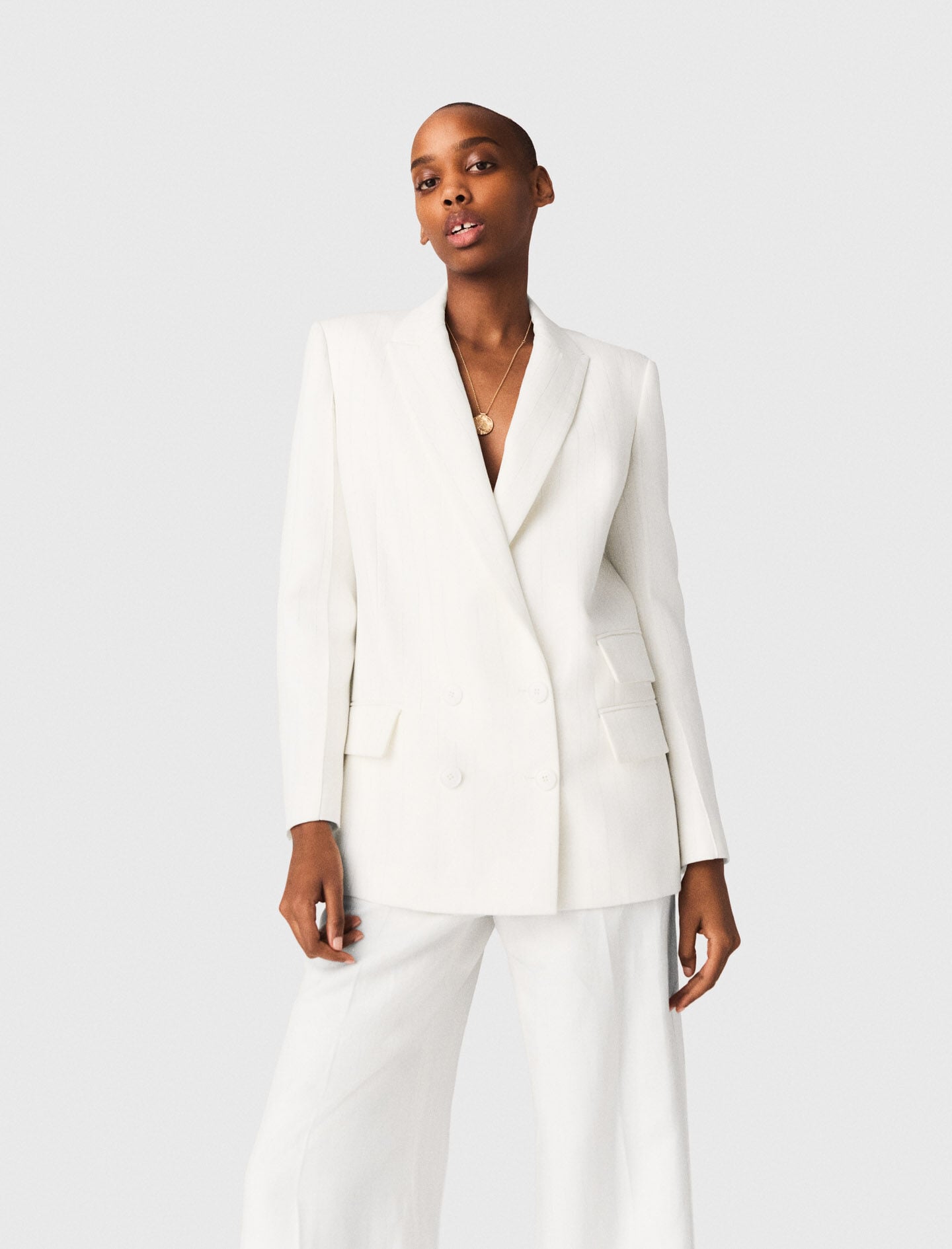 Maje Double-breasted suit jacket