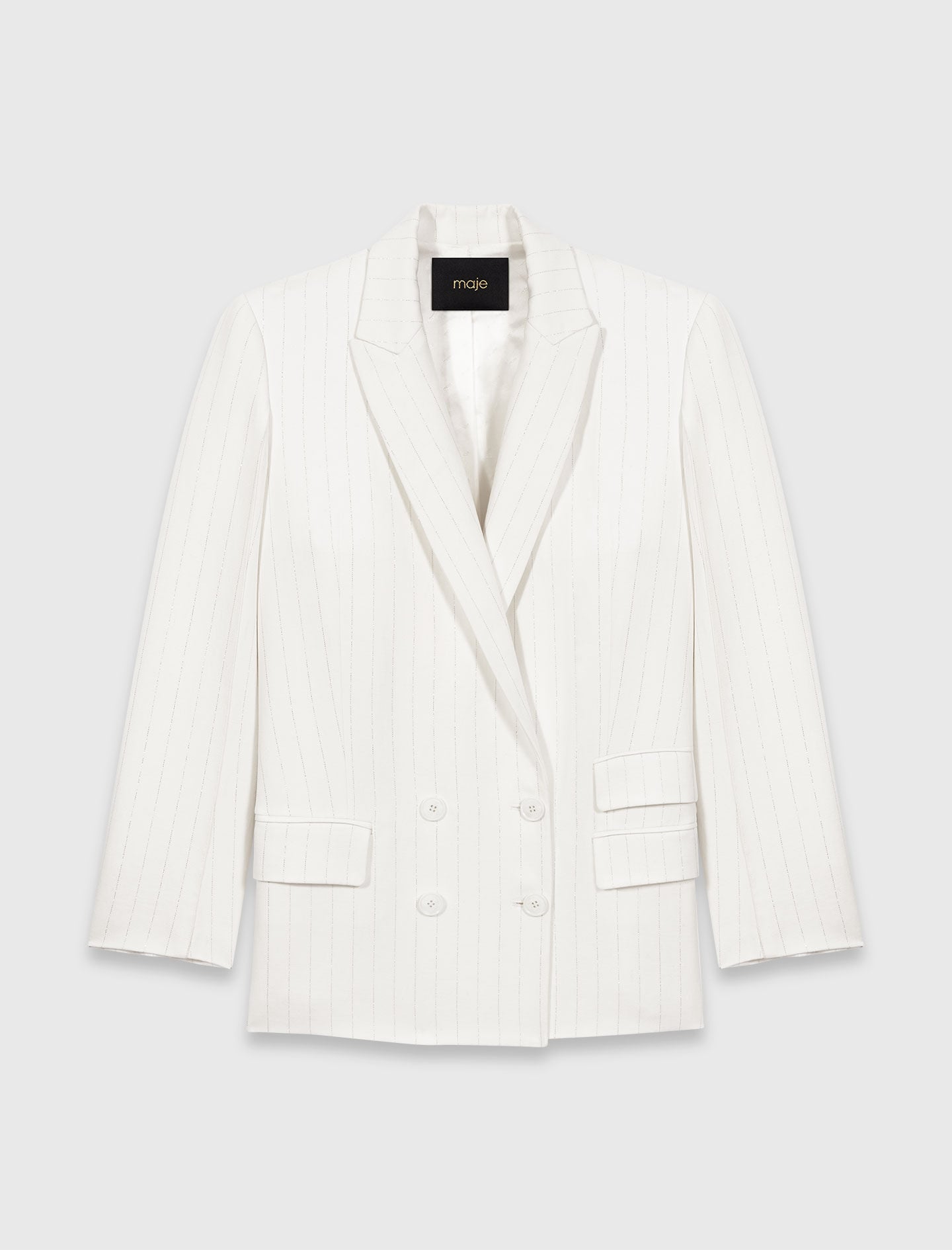 Maje Double-breasted suit jacket