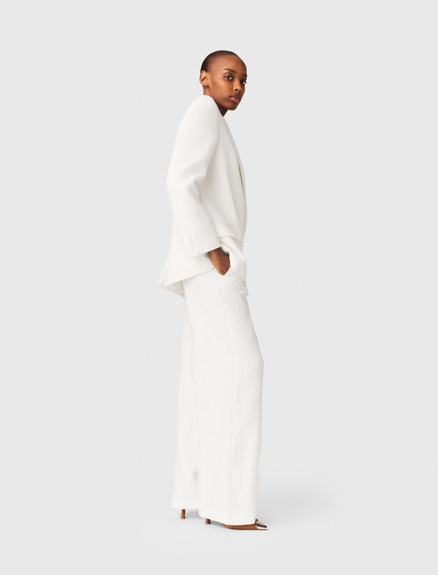 Maje Double-breasted suit jacket