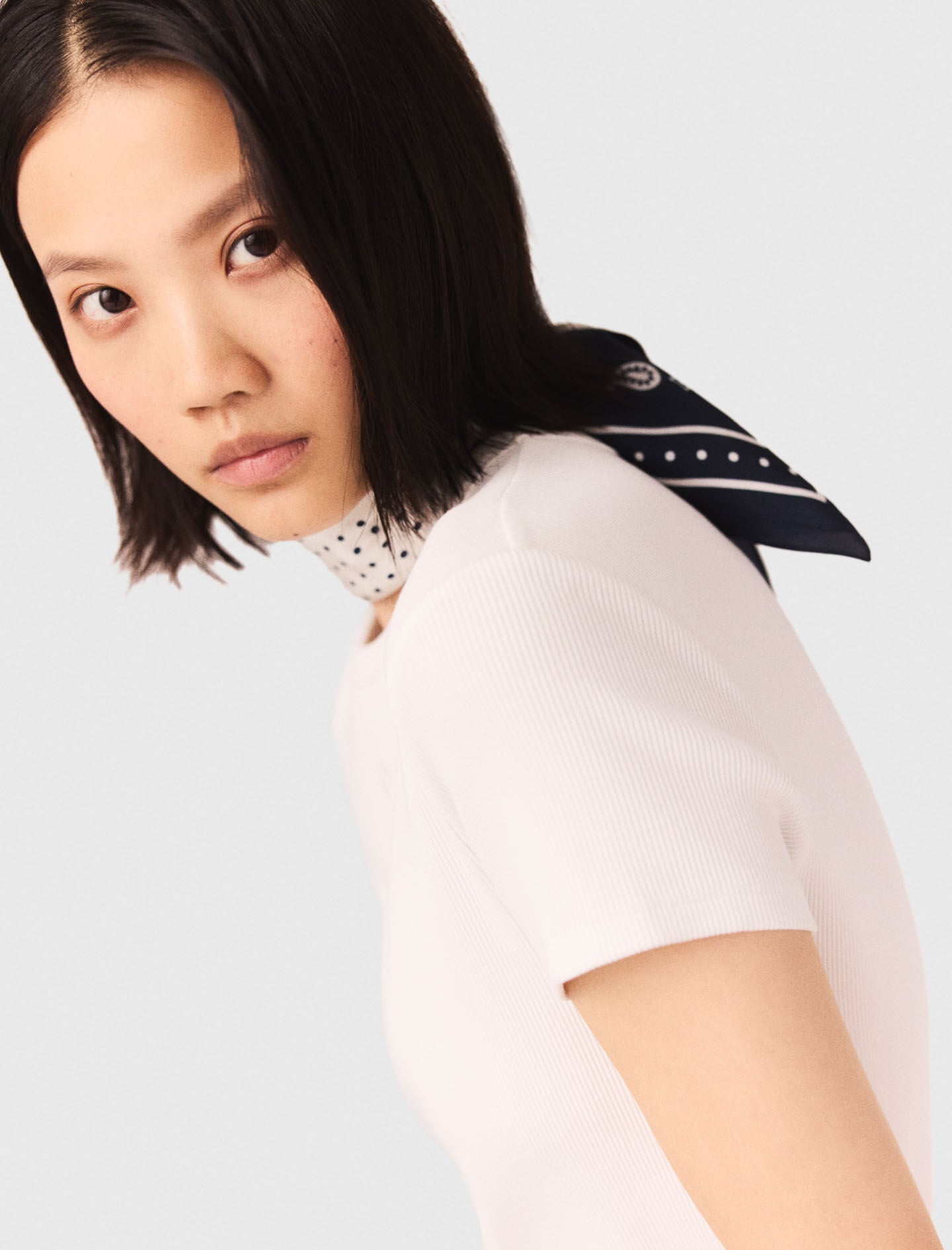 Maje 60x60 silk print bandana