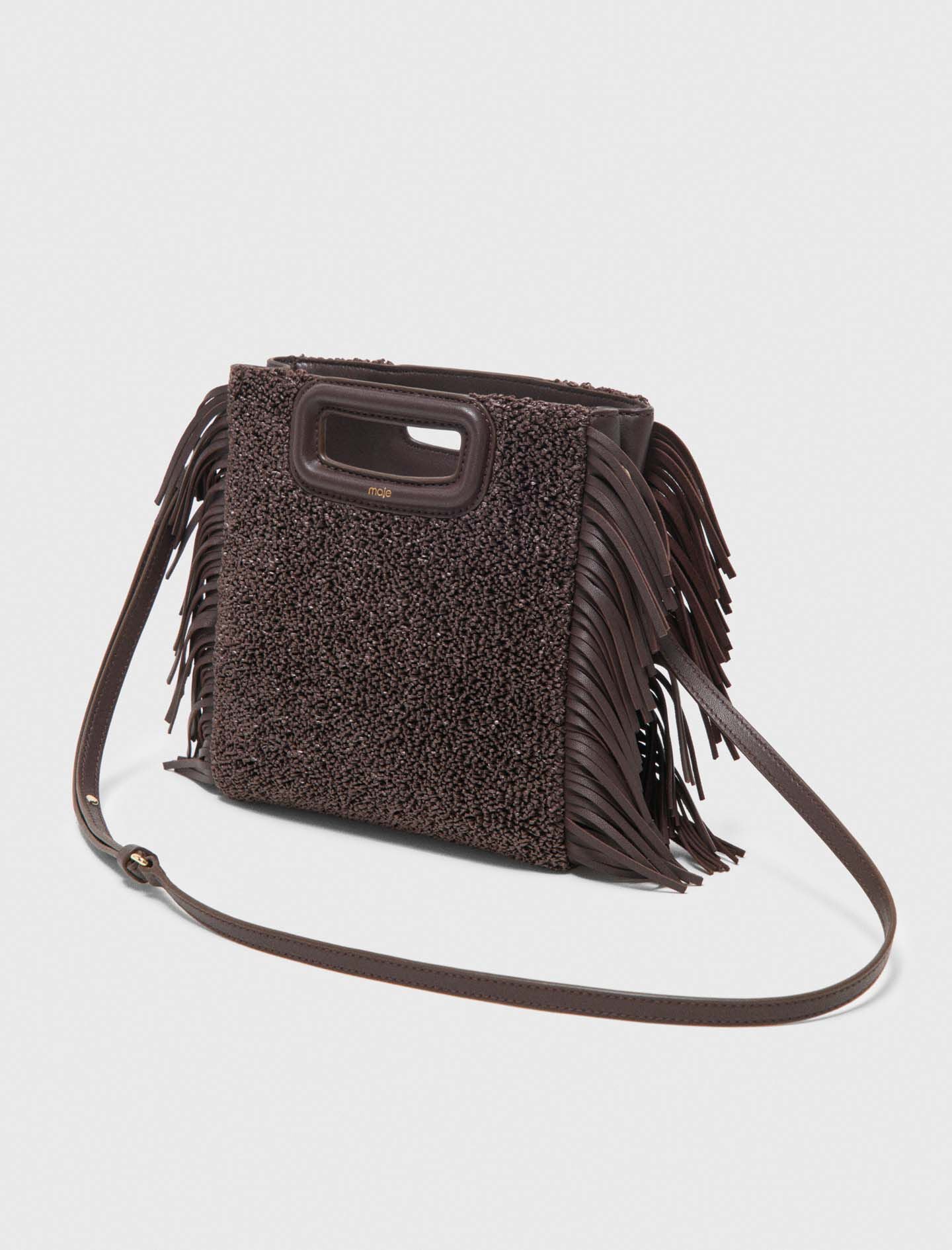 Maje M new raffia