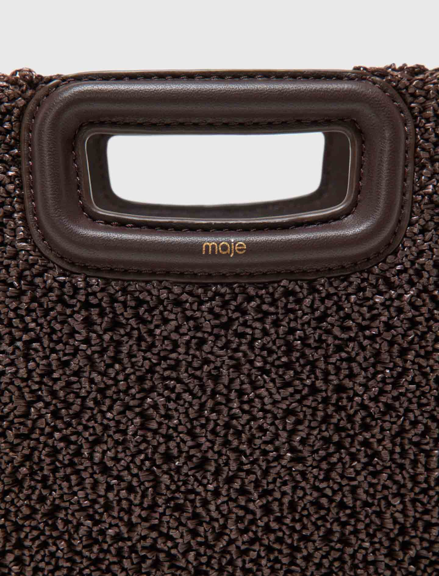 Maje M new raffia