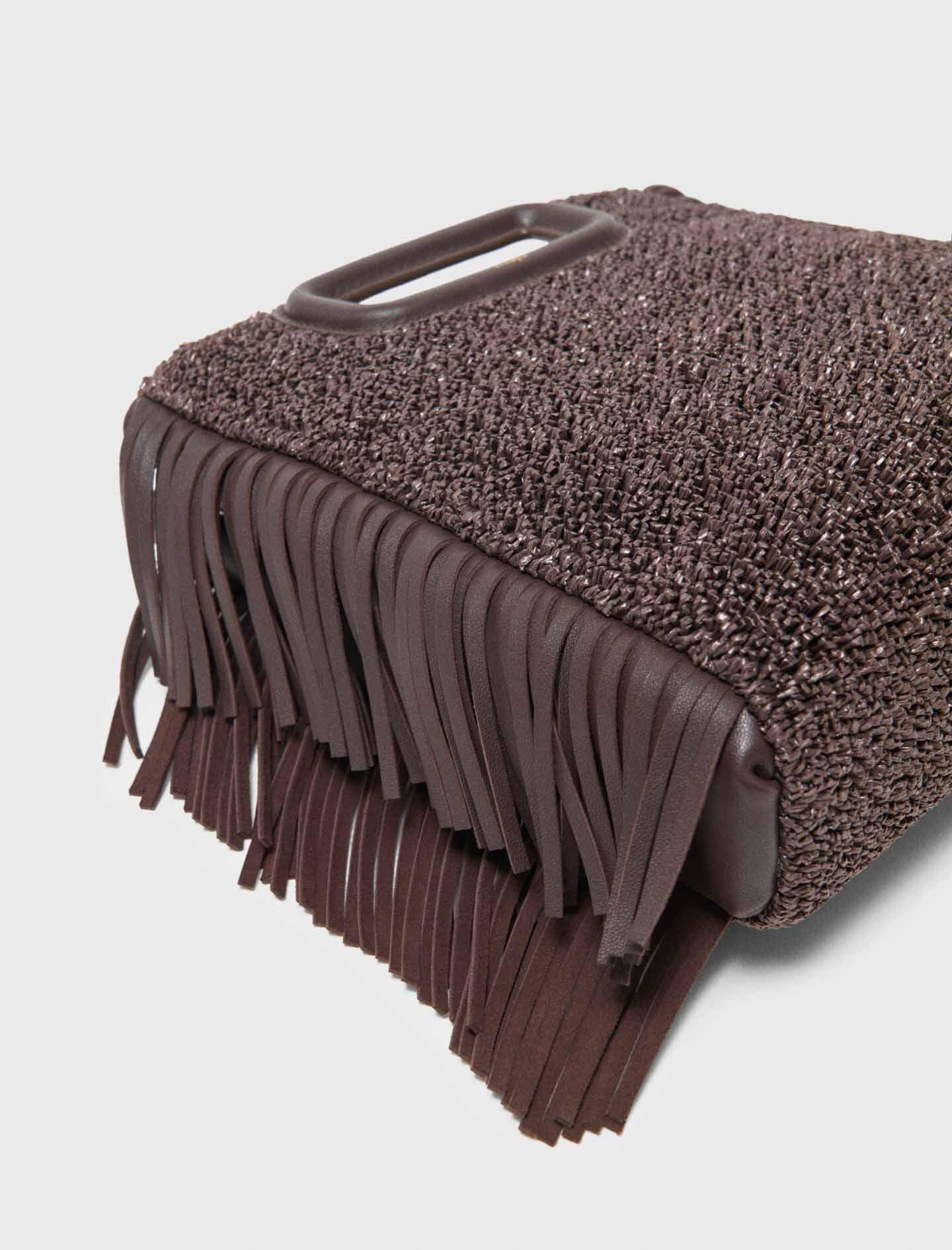 Maje M new raffia