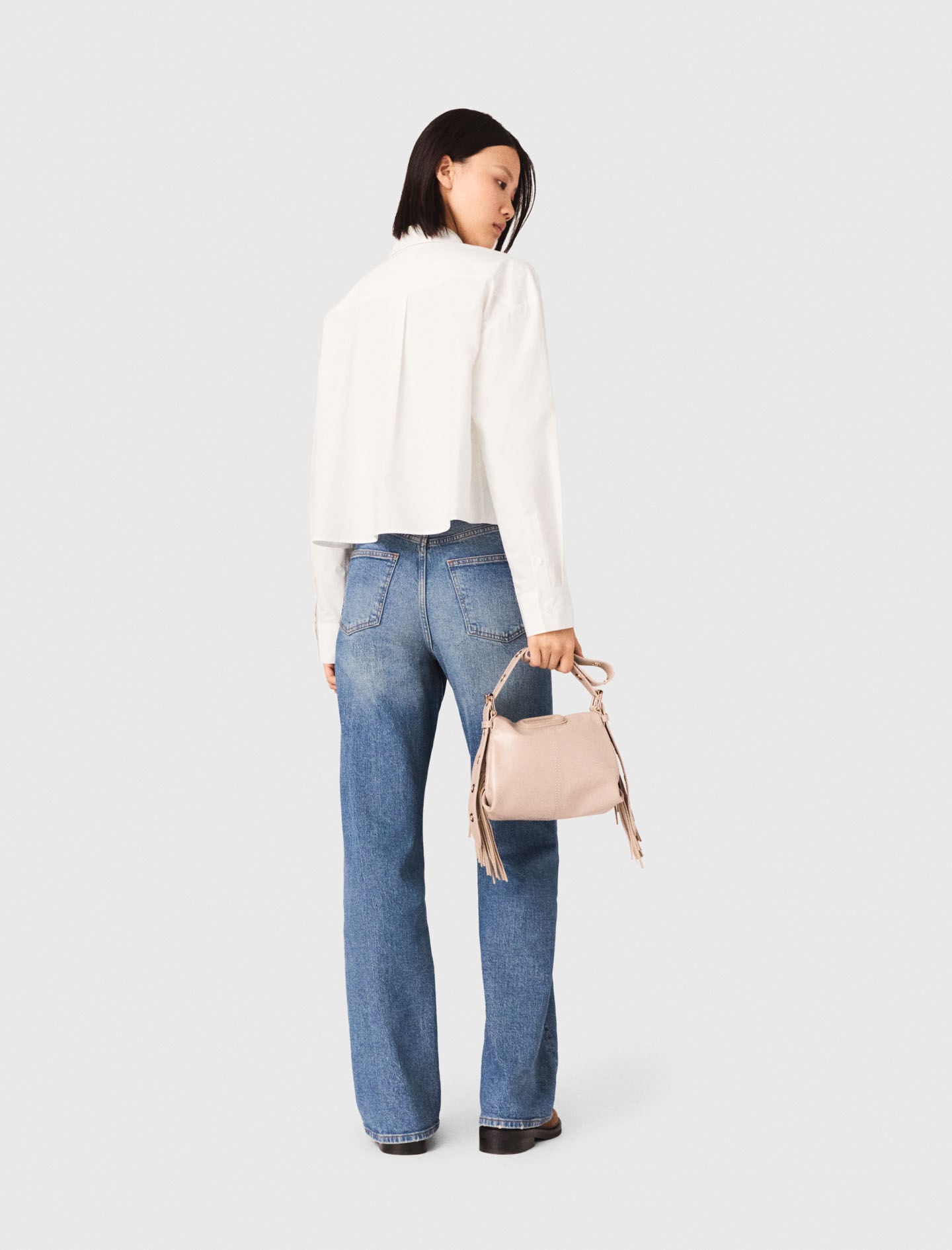 Maje Bow Jewel Shirt