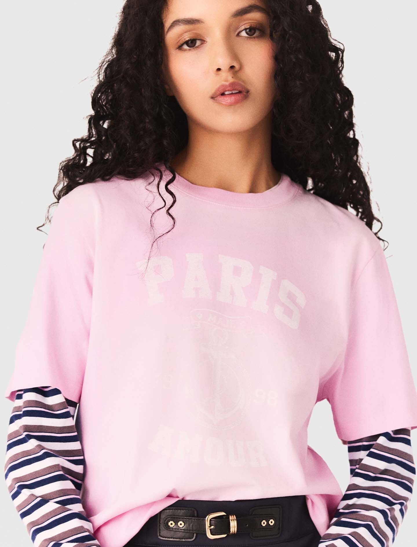 Maje Nautical print T-shirt