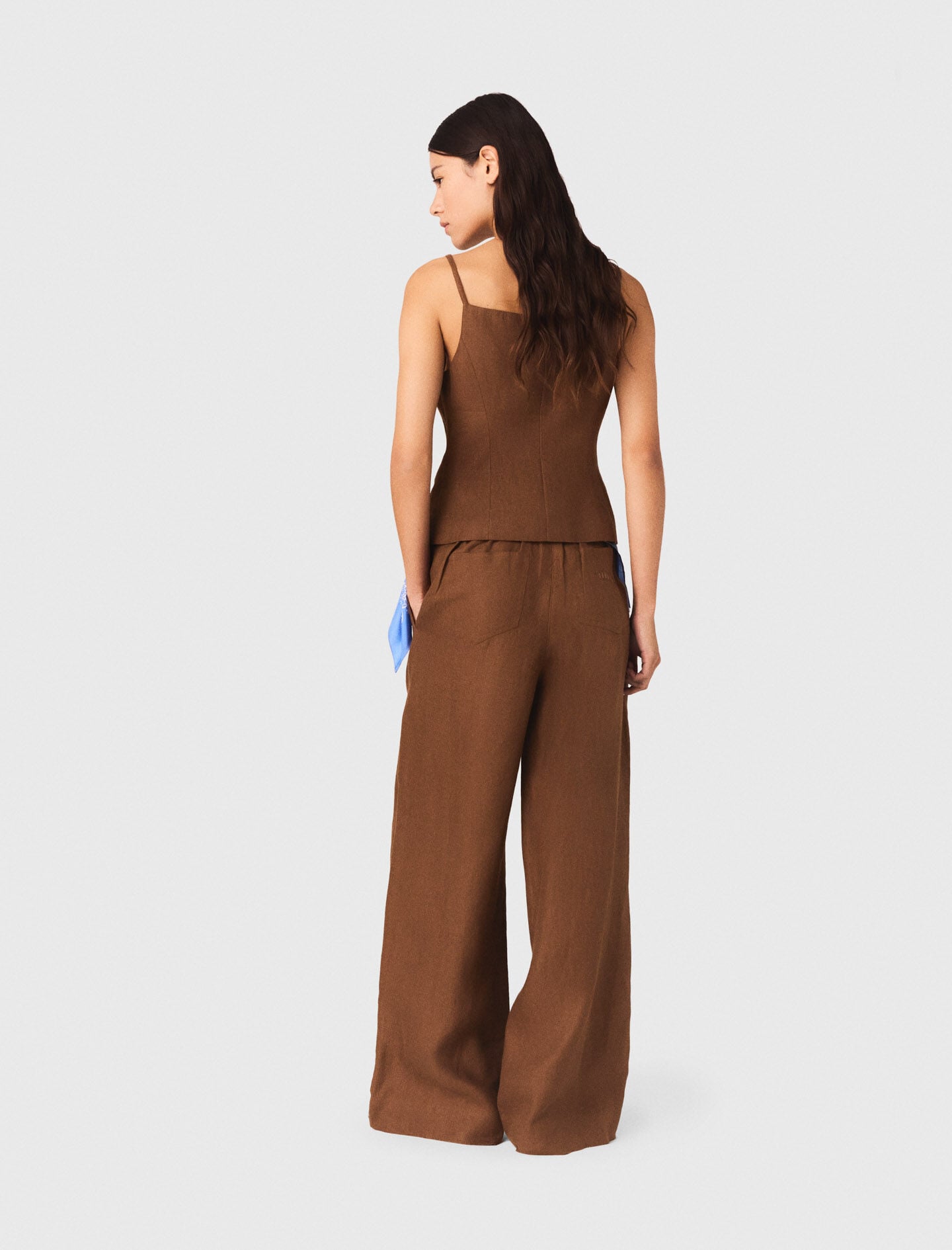 Maje Linen blend top