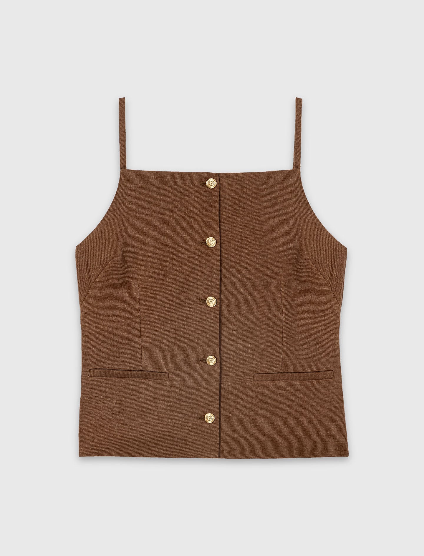 Maje Linen blend top