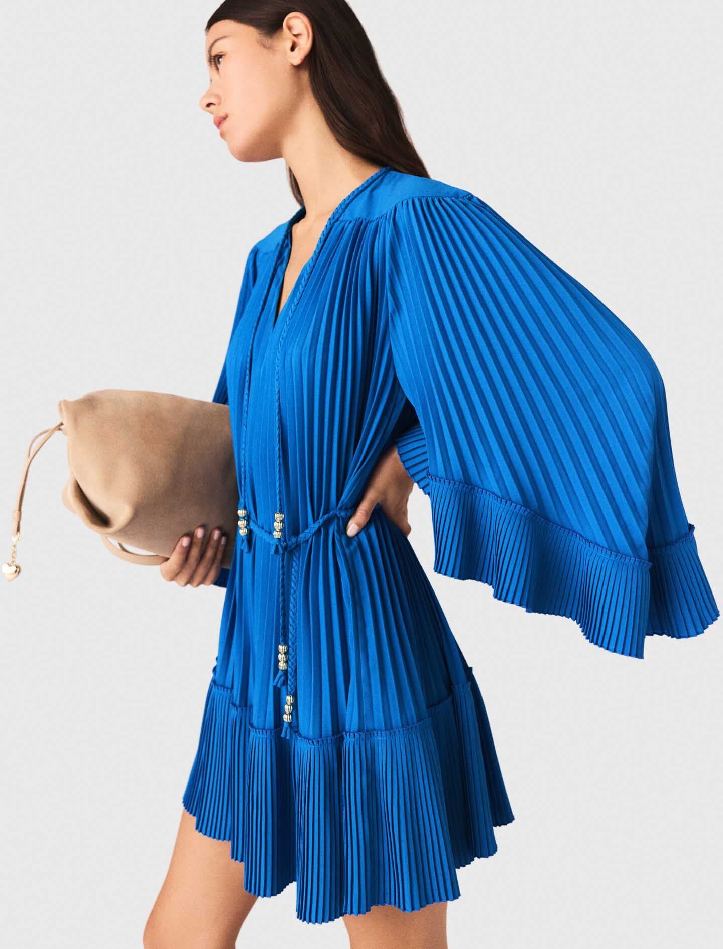 Maje Short pleated dress