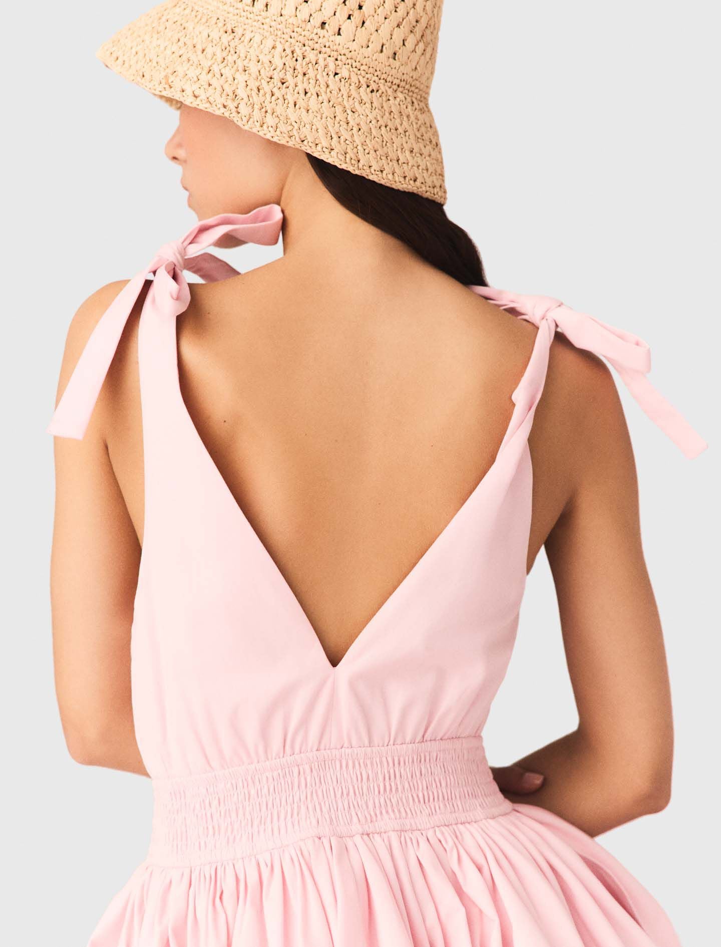 Maje Short flared cotton dress