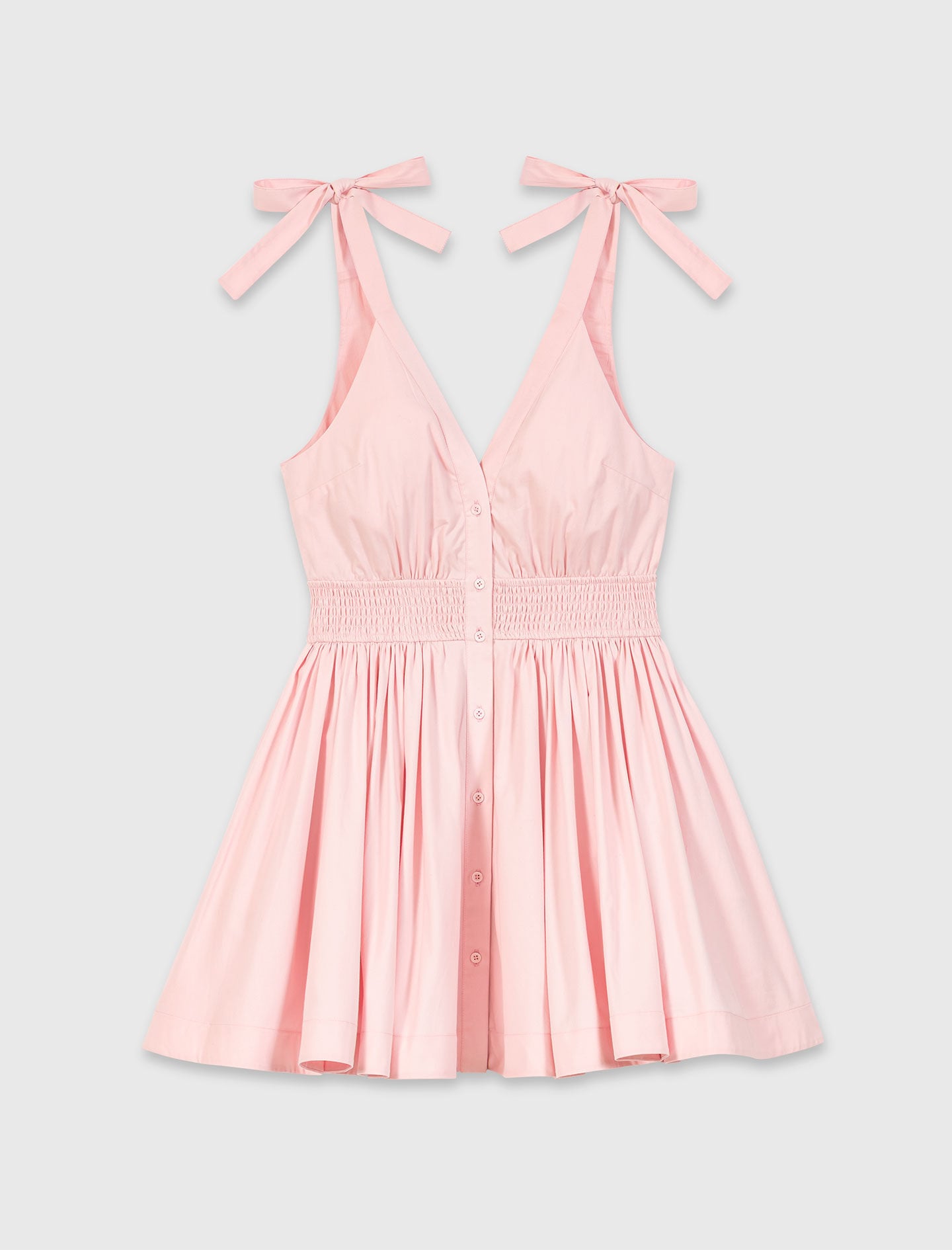 Maje Short flared cotton dress