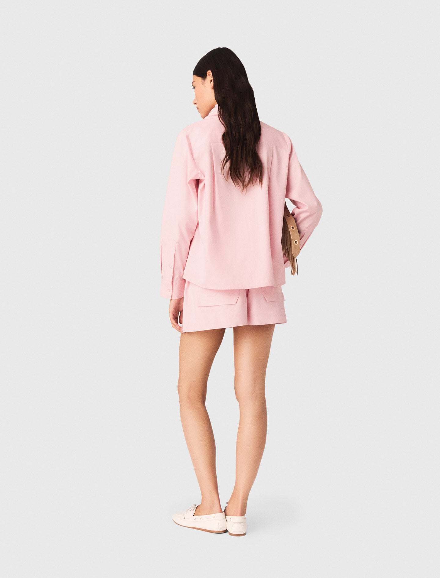 Maje Shirt with removable scarf