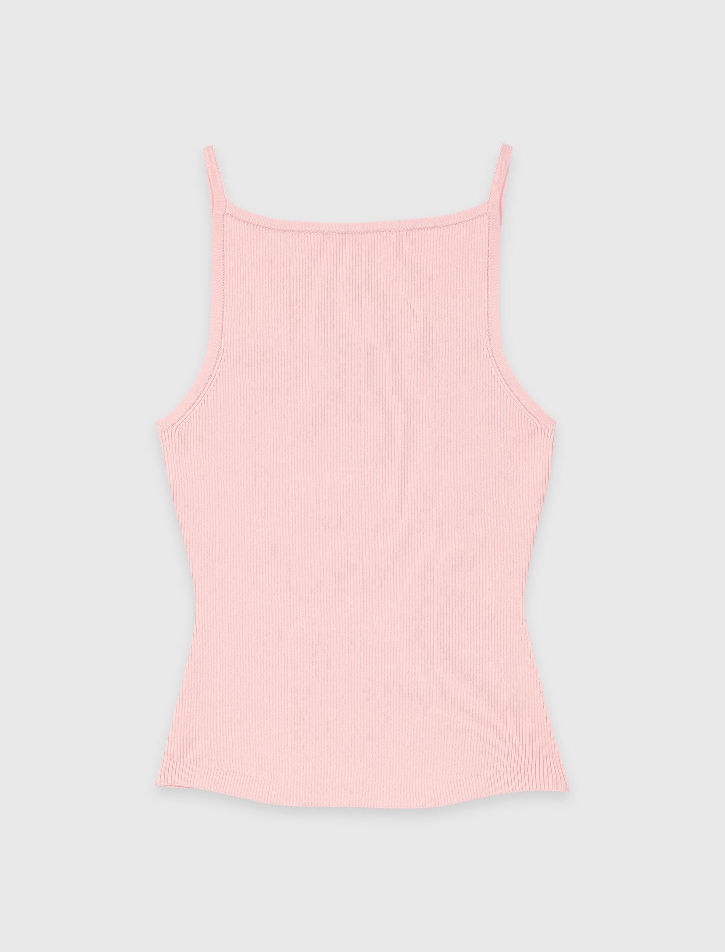 Maje High straight-neck top