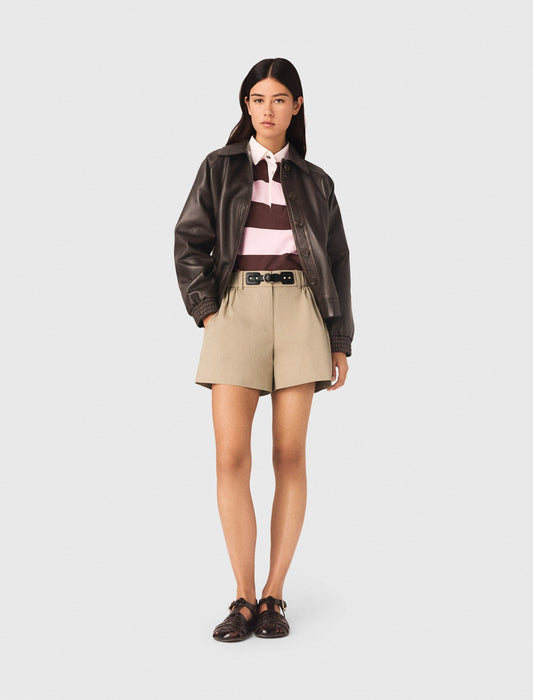Maje Cotton shorts