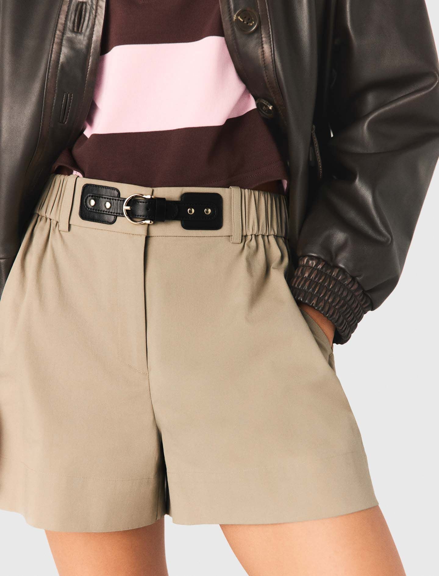 Maje Cotton shorts