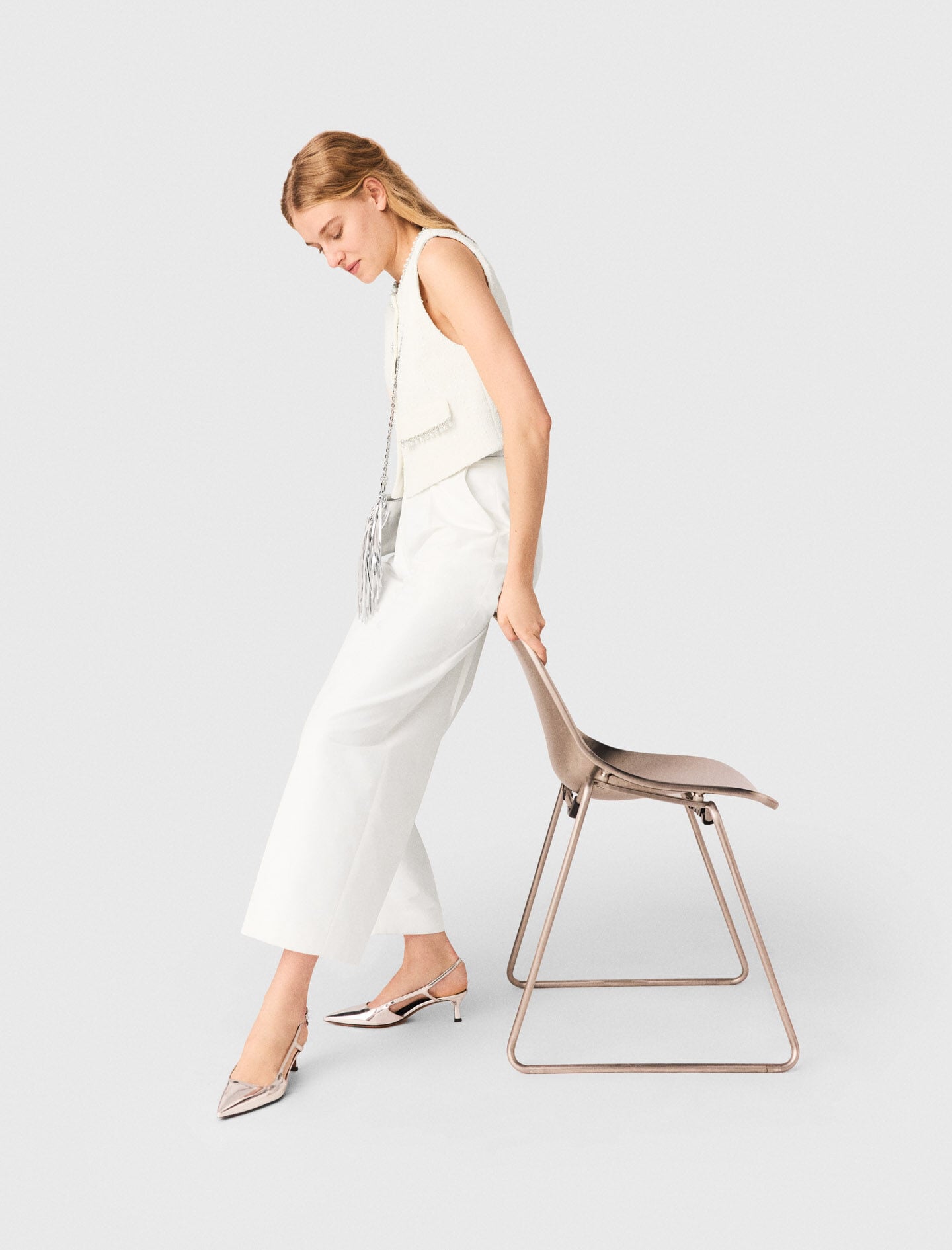 Maje Balloon suit trousers