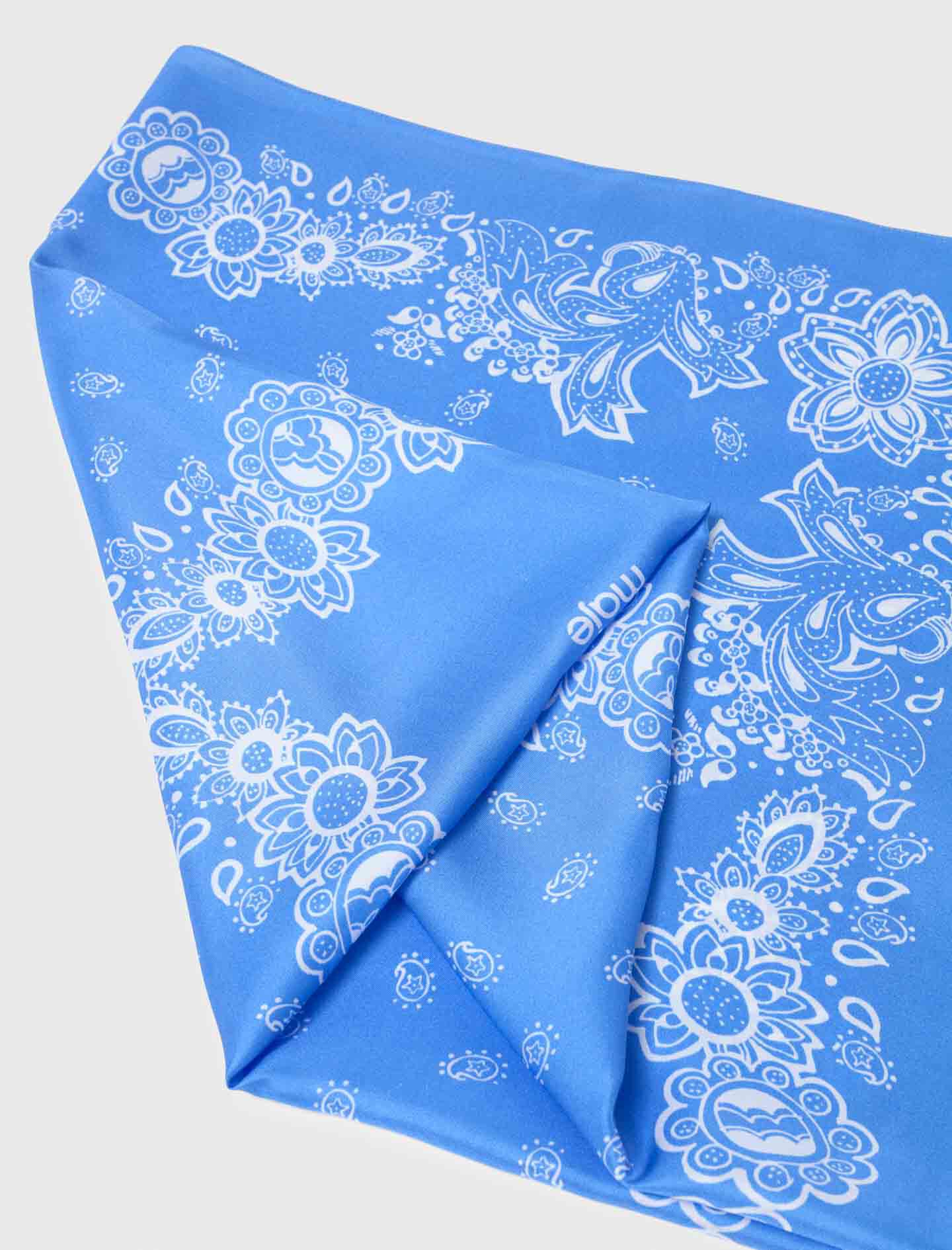 Maje Bandana Print Silk Scarf