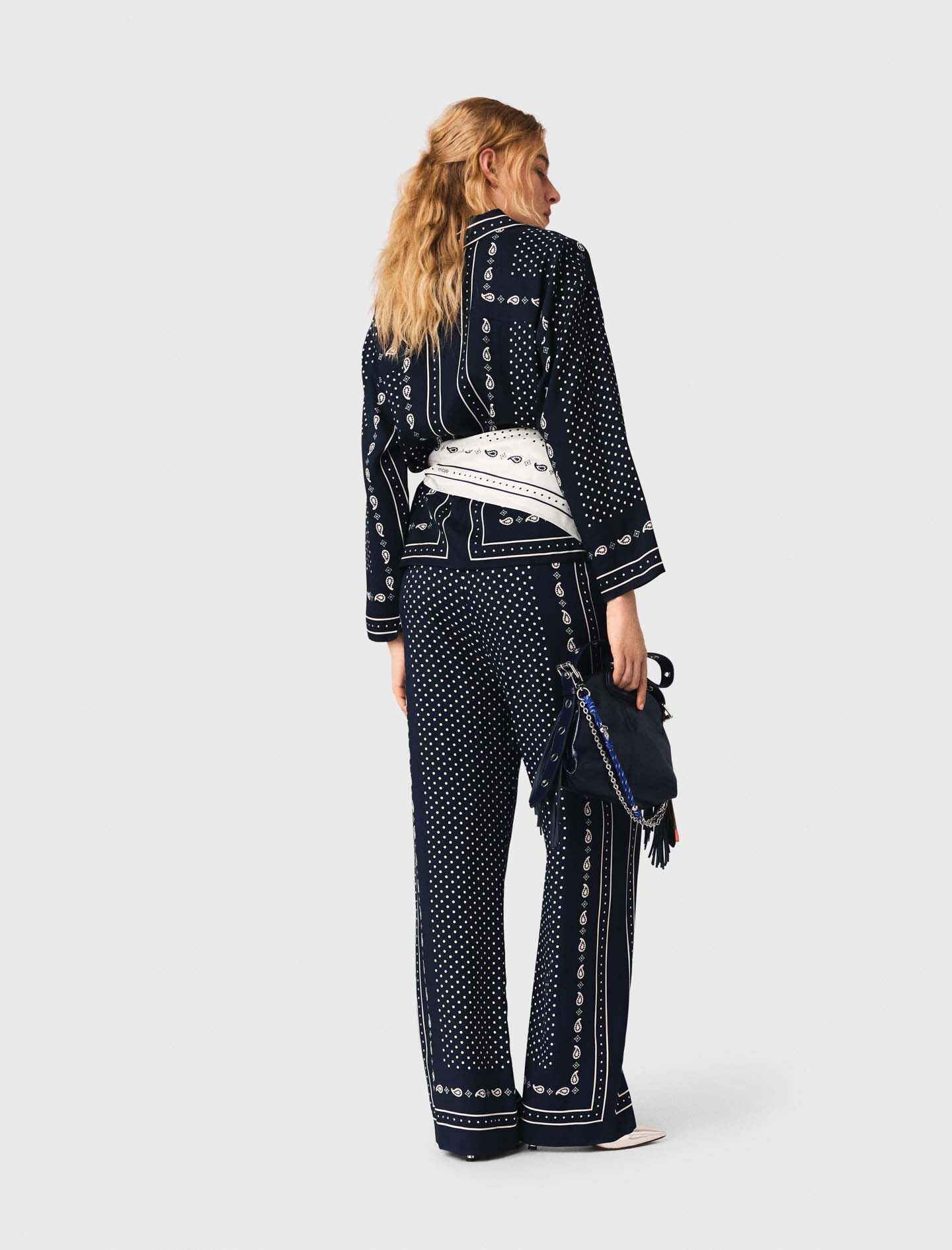 Maje Bandana print pants