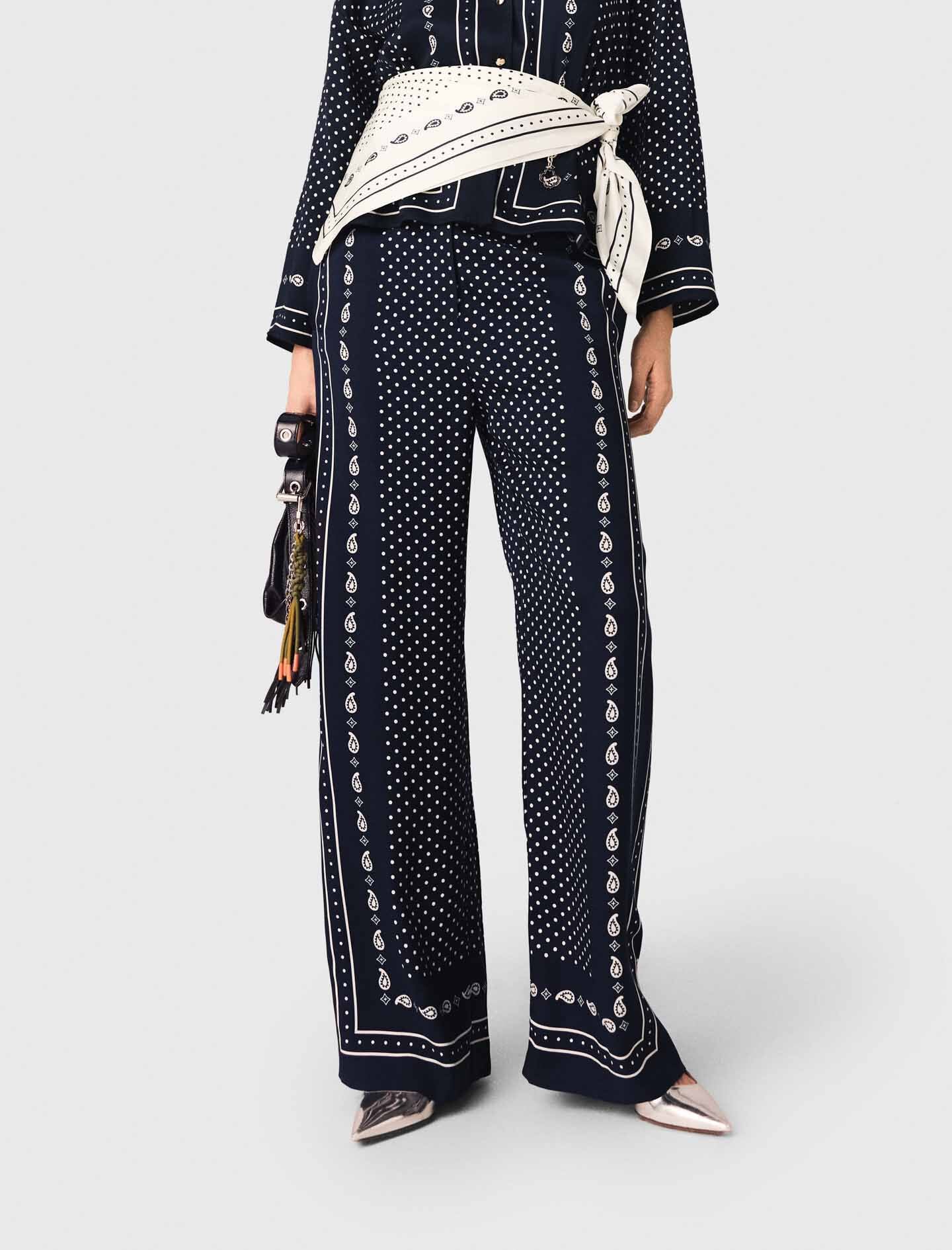 Maje Bandana print pants