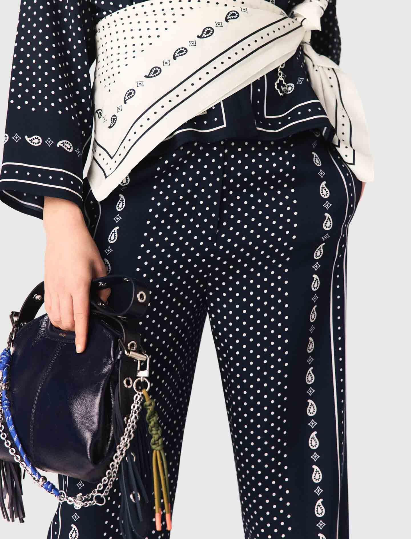 Maje Bandana print pants