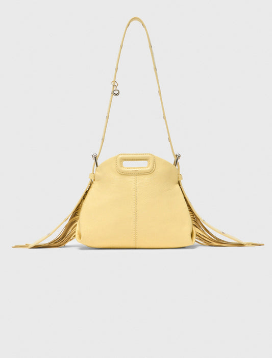 Maje Matte crackle Miss M mini bag
