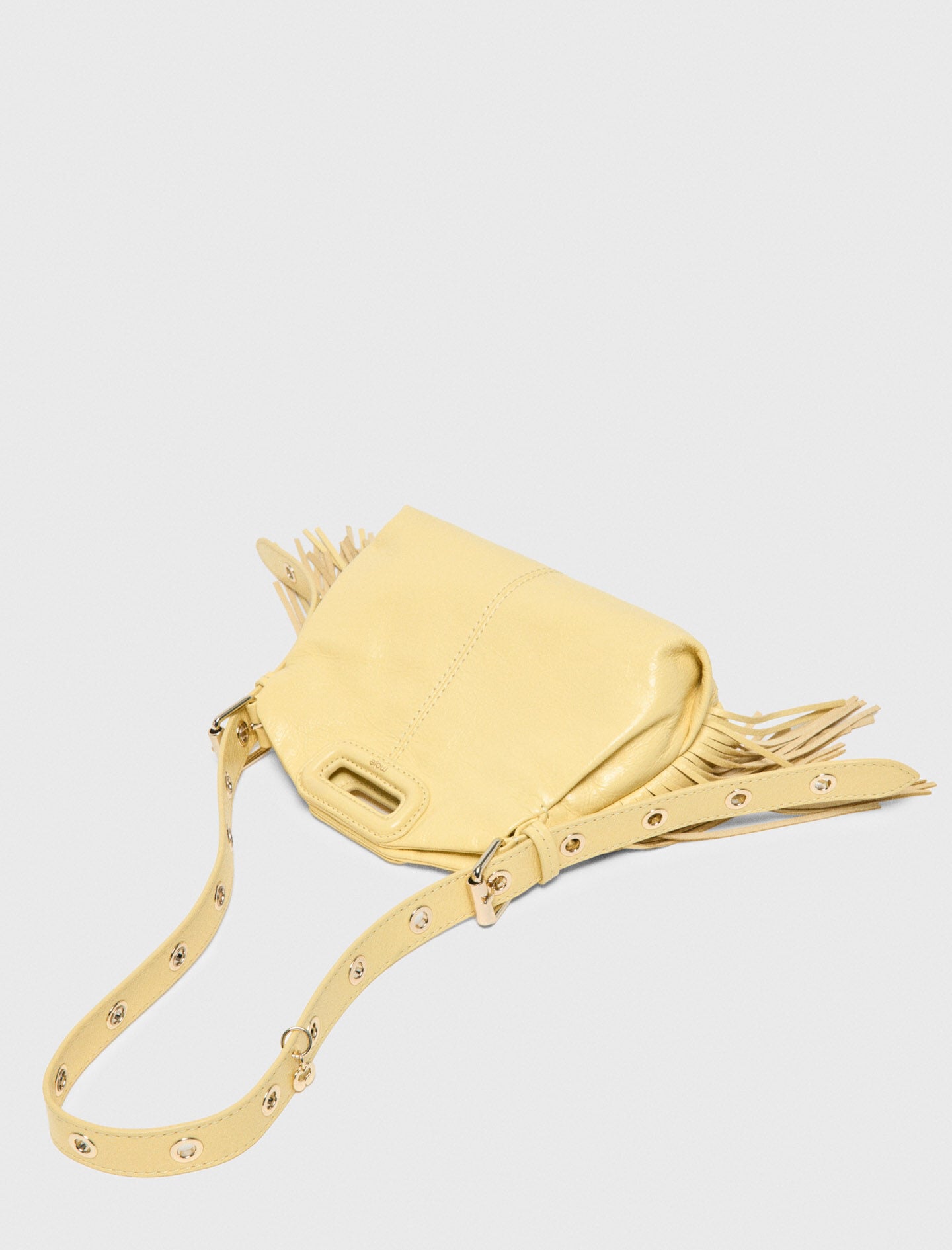 Maje Matte crackle Miss M mini bag