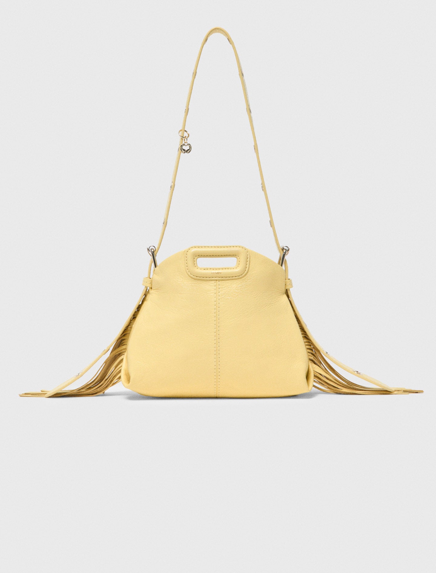 Maje Matte crackle Miss M mini bag