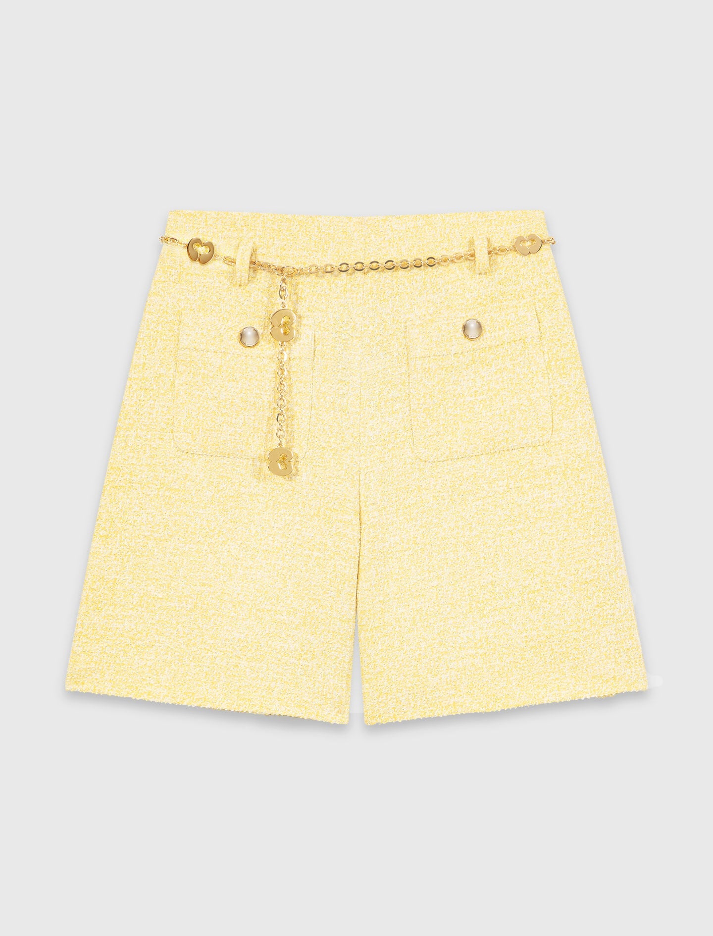 Maje Tweed shorts