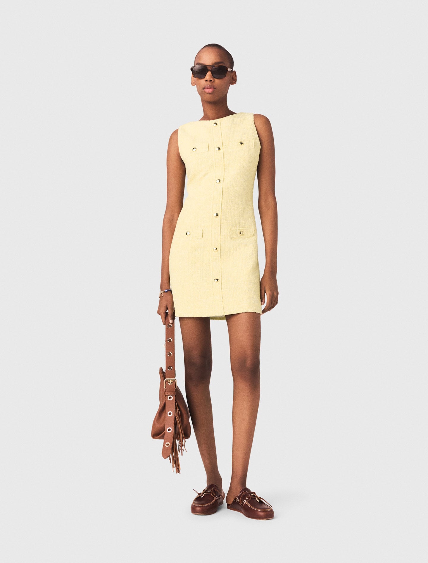 Maje Short tweed dress