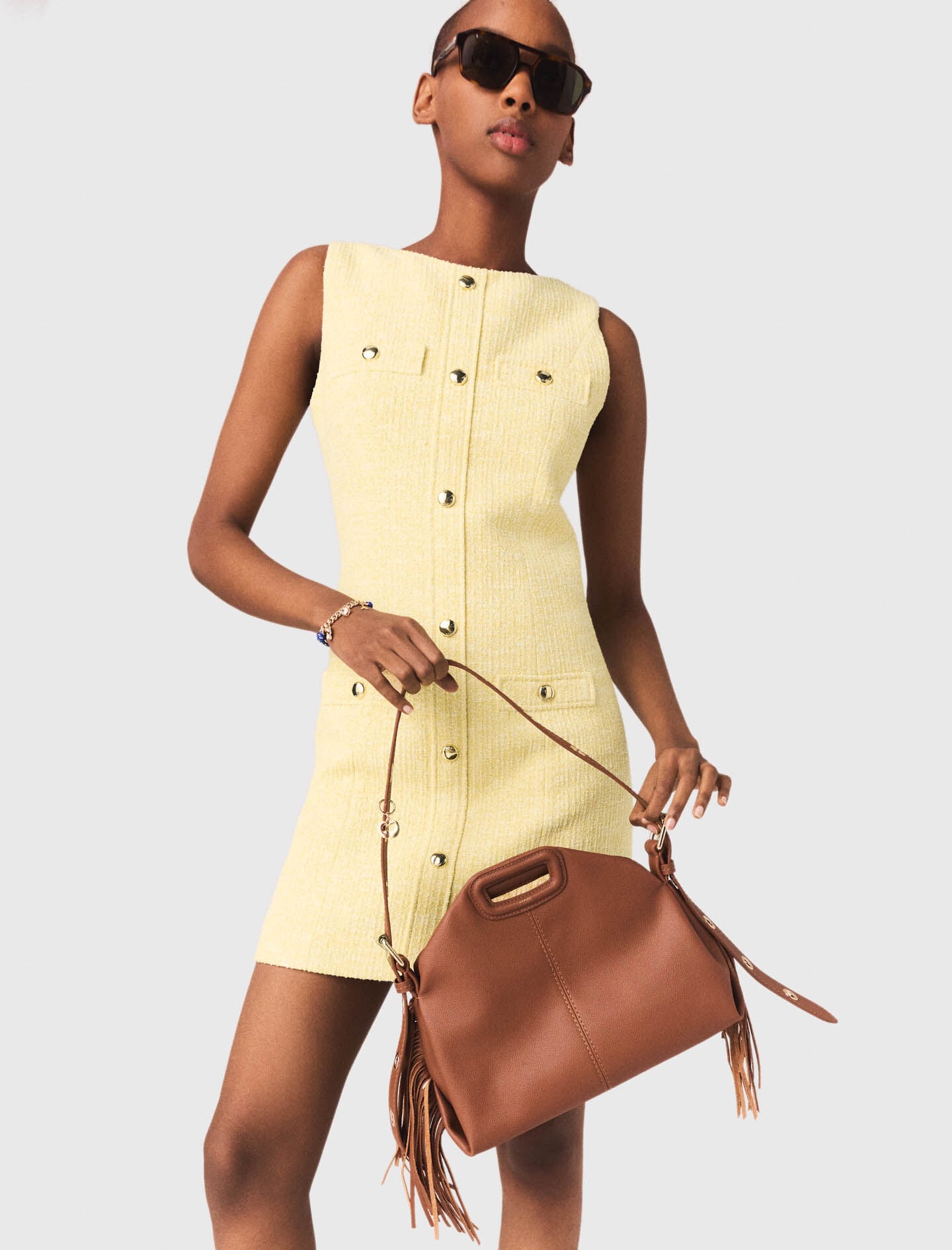 Maje Short tweed dress