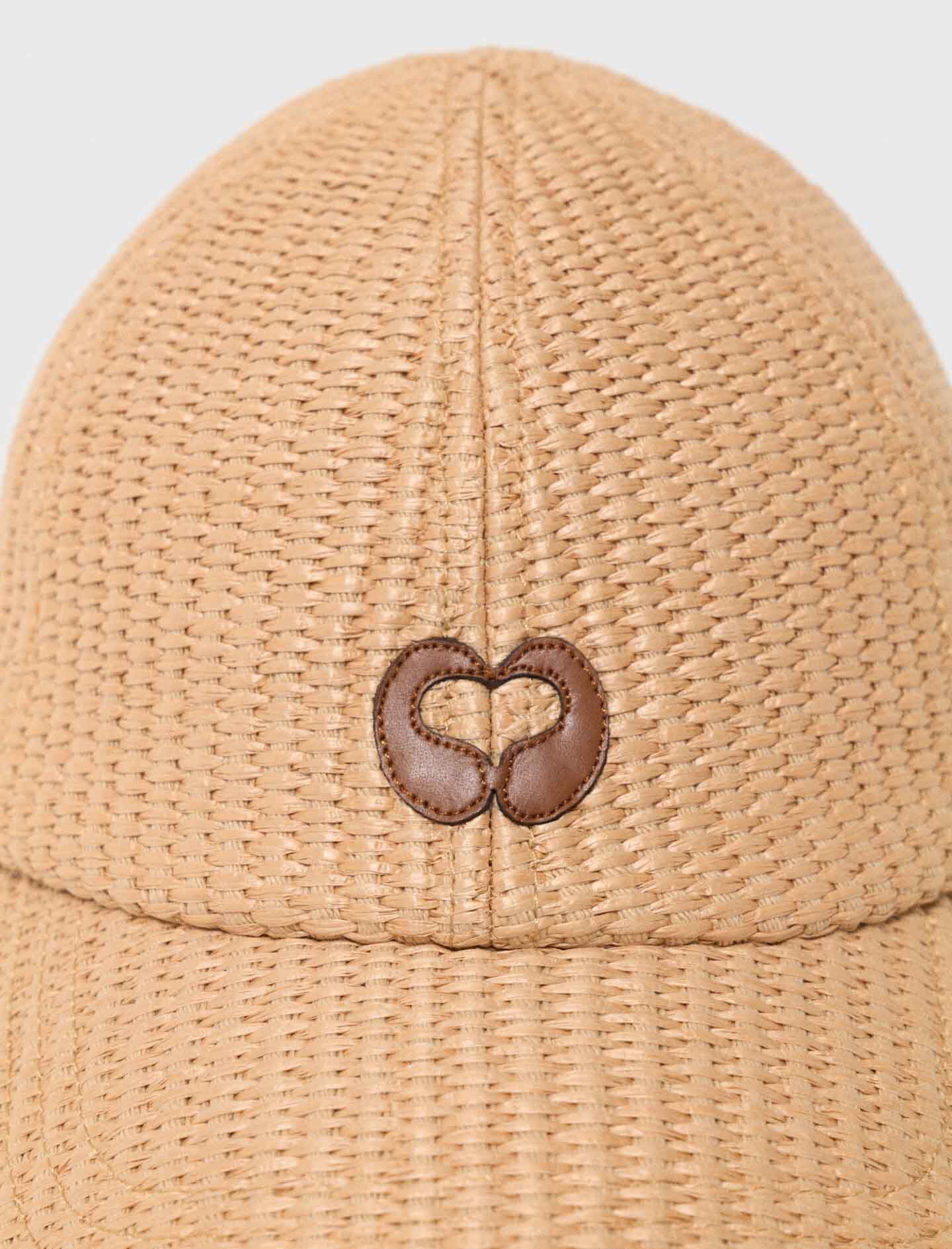 Maje Natural-texture cap
