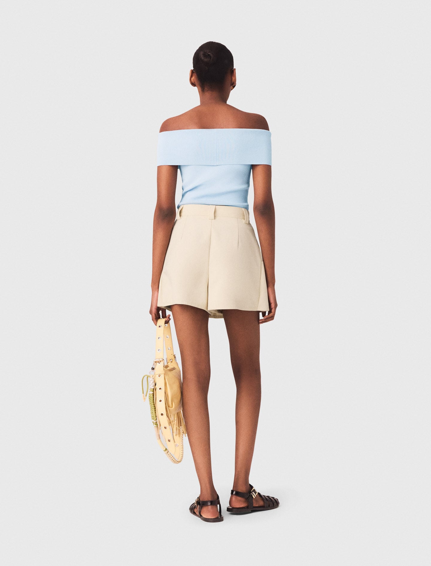 Maje Cotton skort
