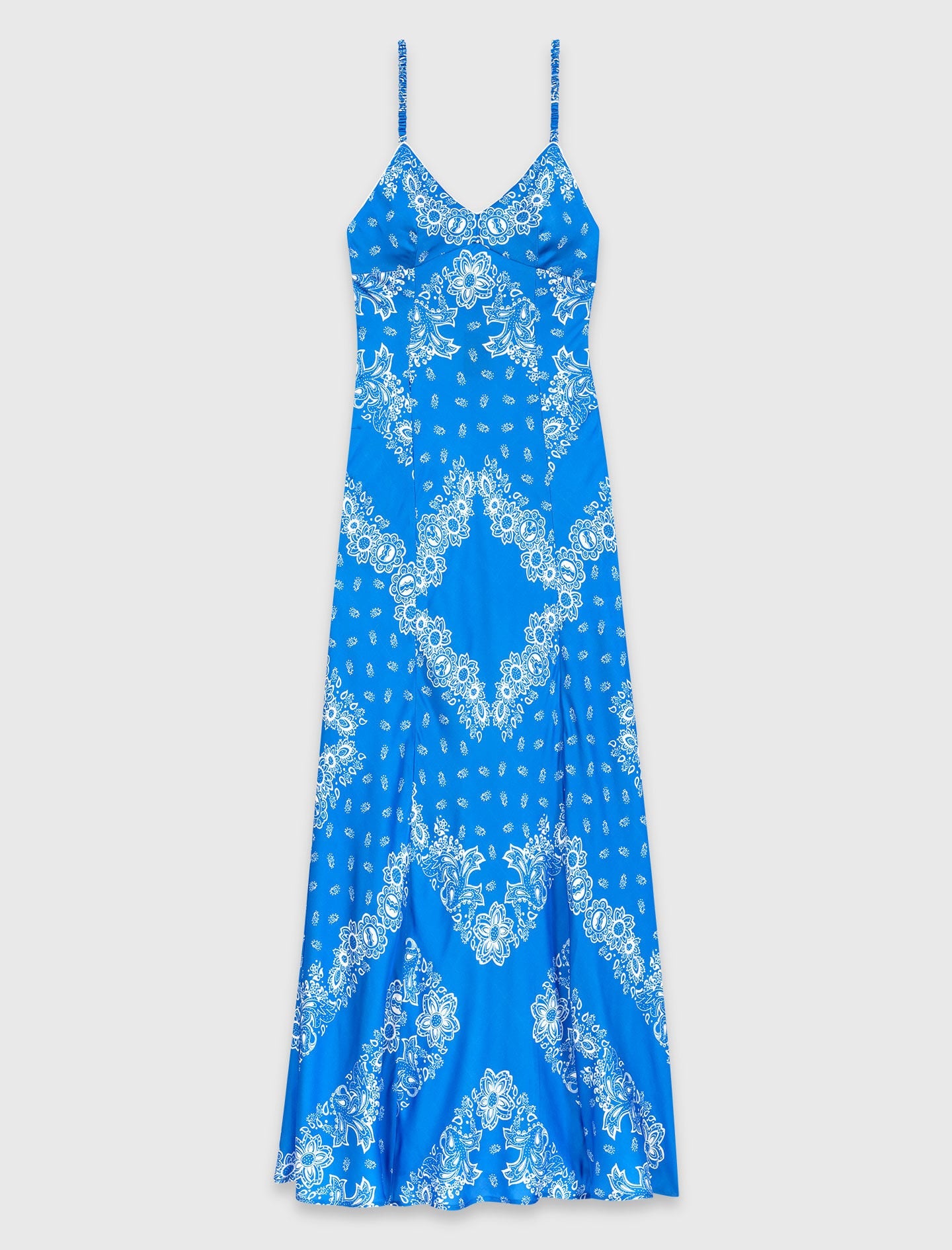 Maje Patterned Maxi Dress