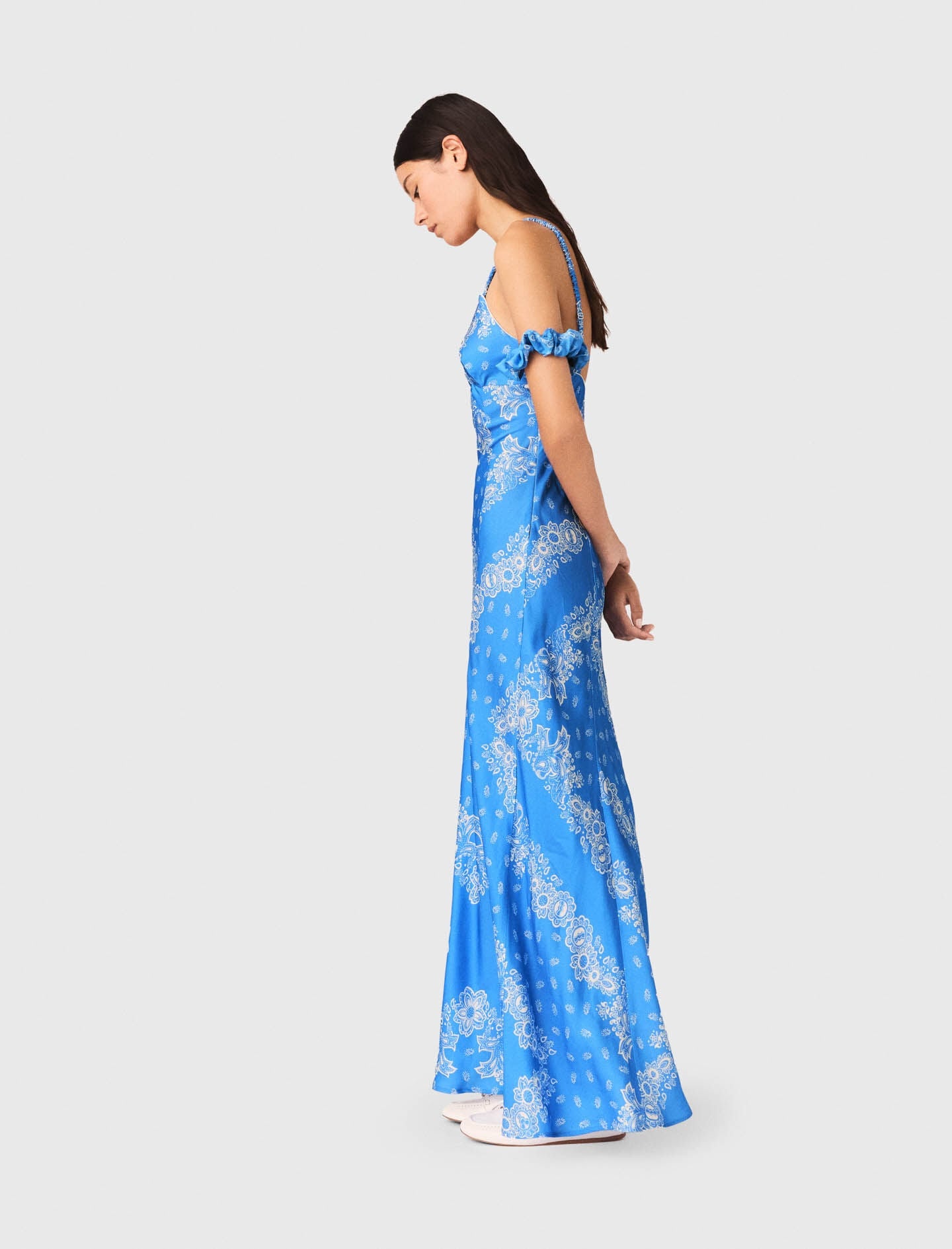 Maje Patterned Maxi Dress