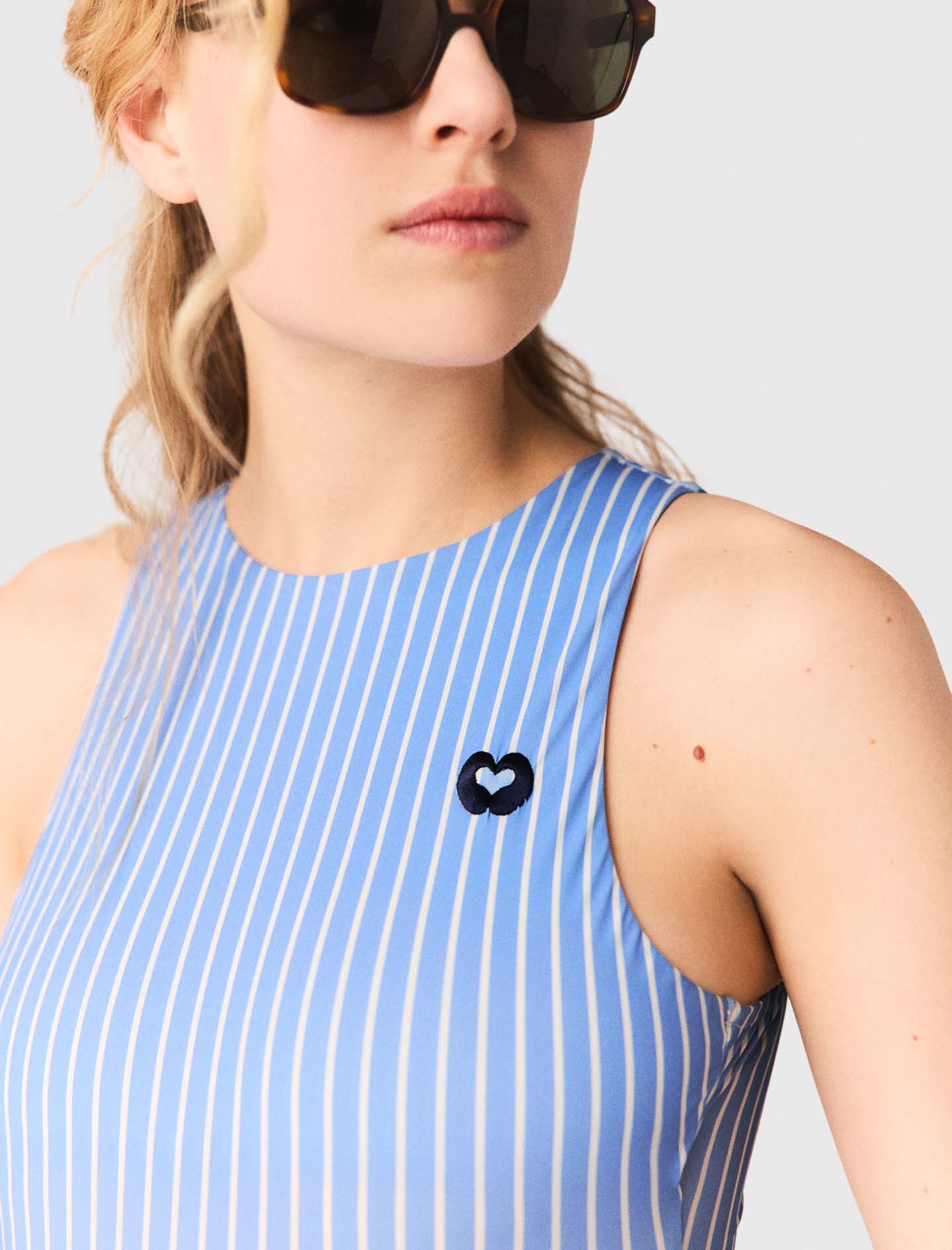 Maje Striped bodysuit