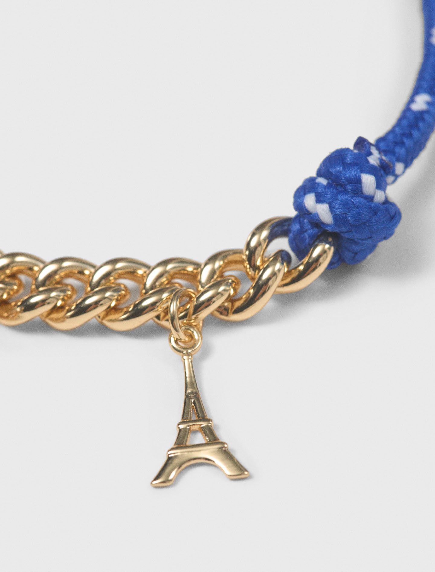 Maje Marine cord chain bracelet