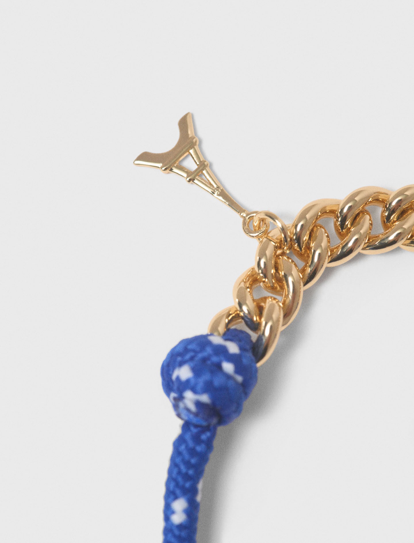 Maje Marine cord chain bracelet