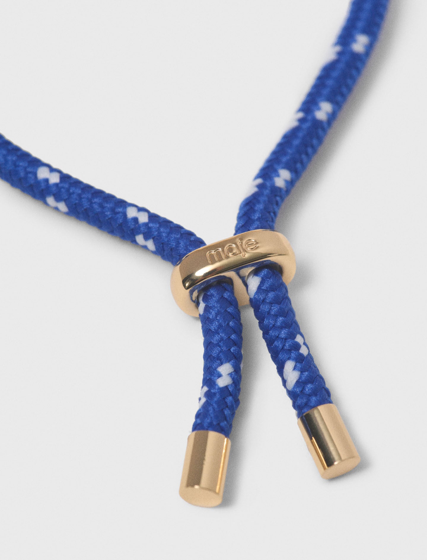 Maje Marine cord chain bracelet