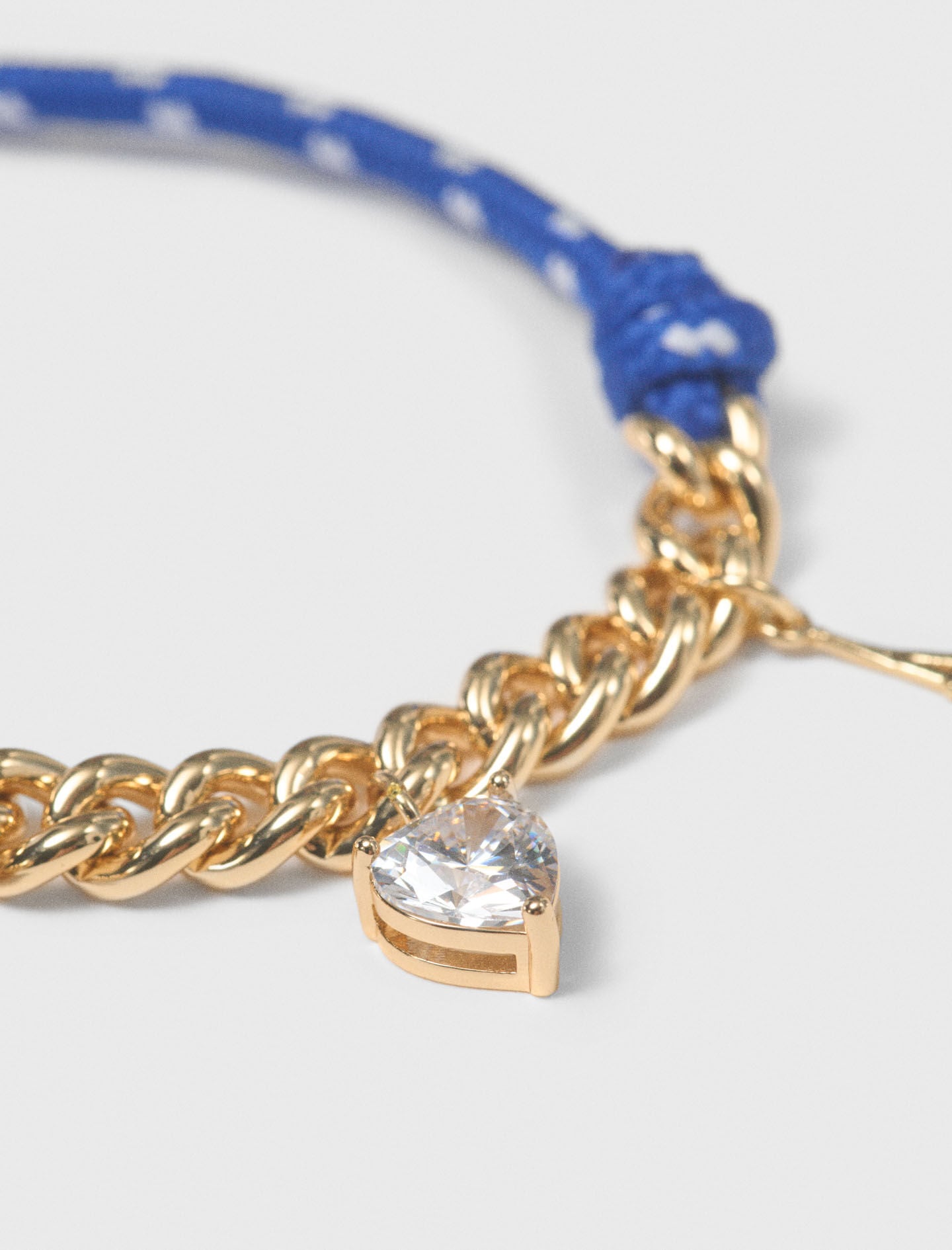 Maje Marine cord chain bracelet