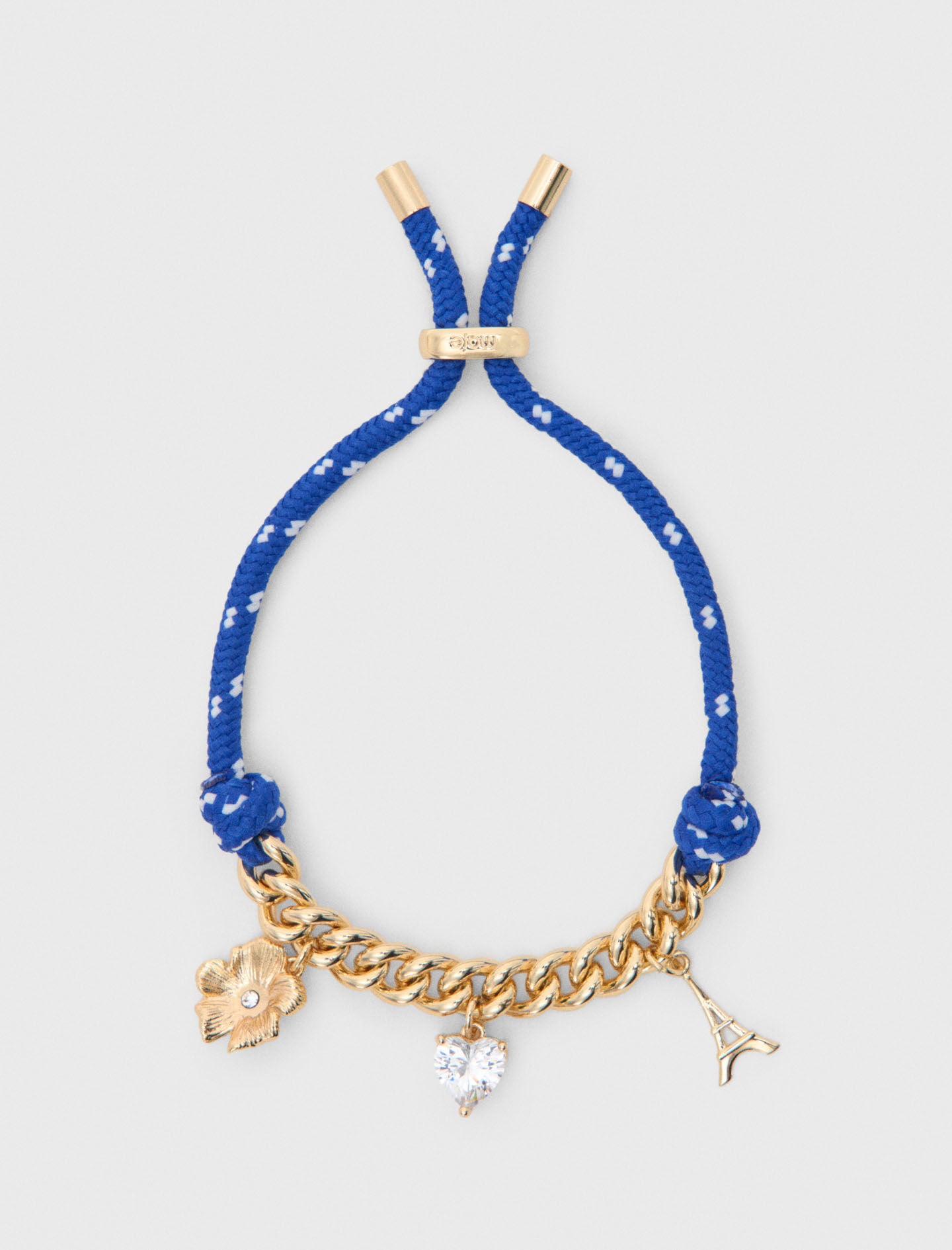 Maje Marine cord chain bracelet