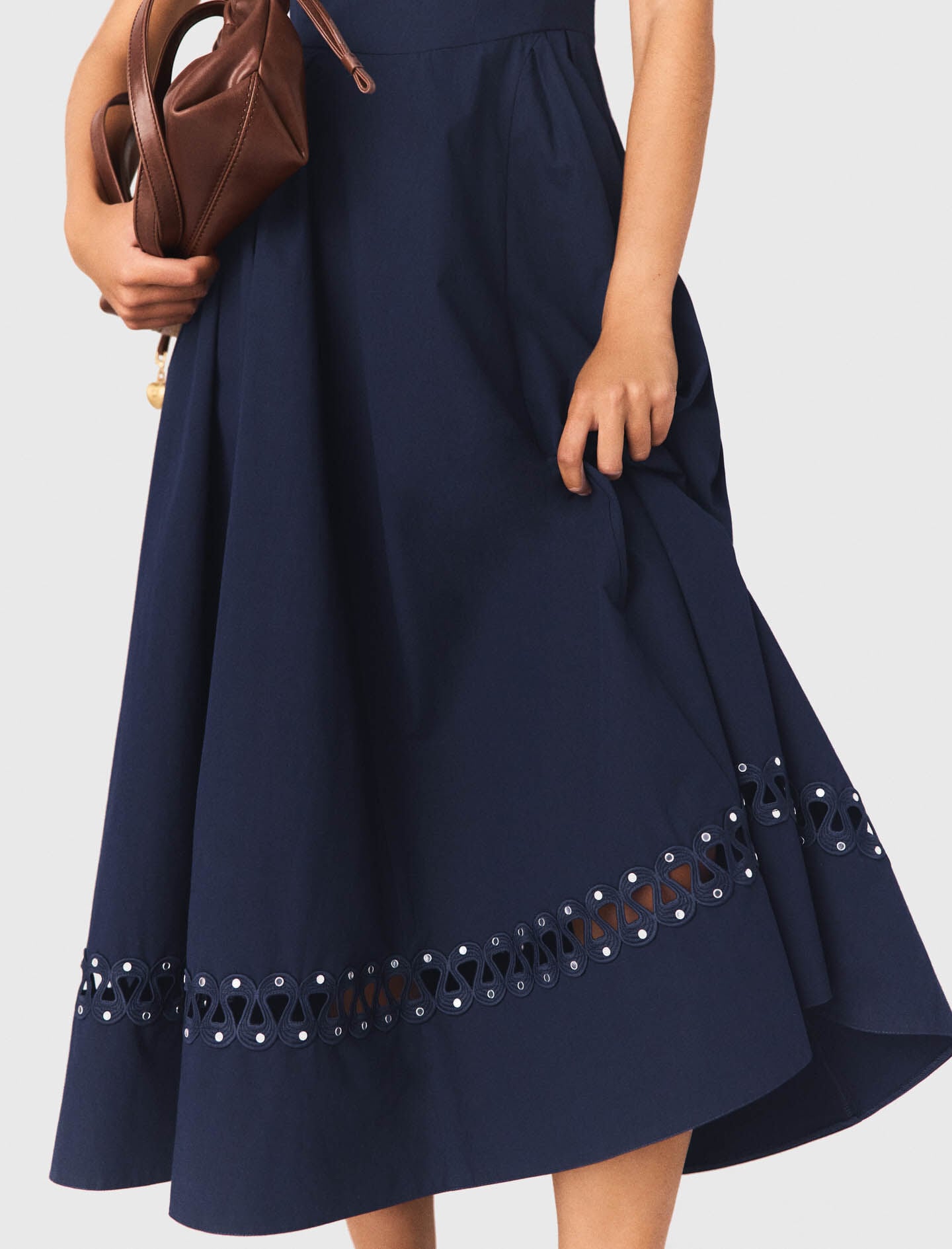 Maje Flared midi dress