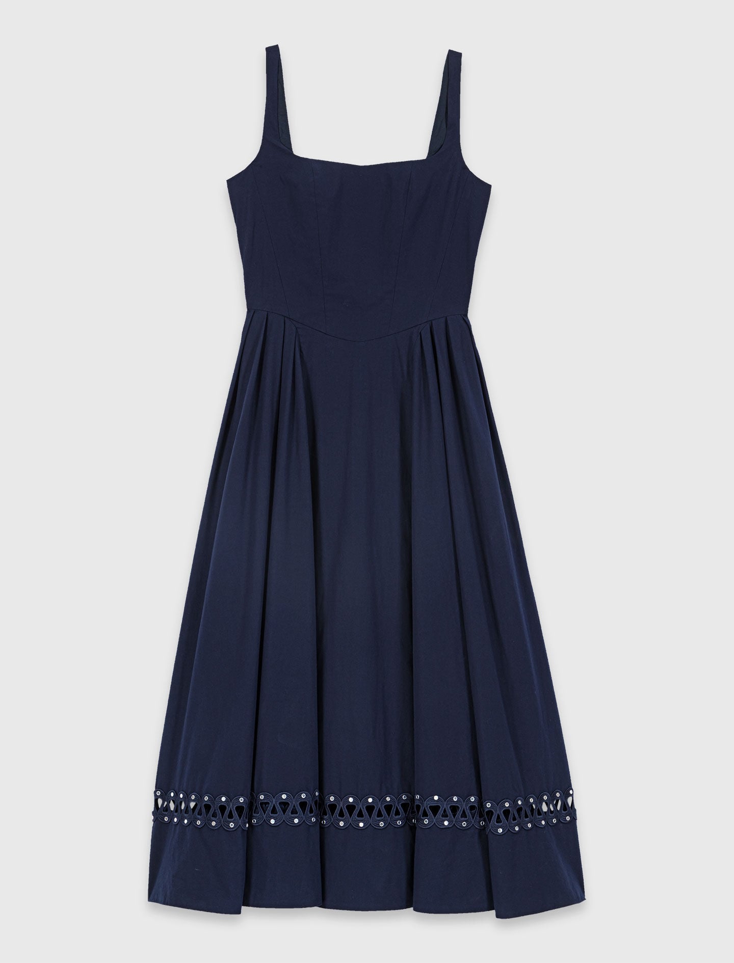 Maje Flared midi dress