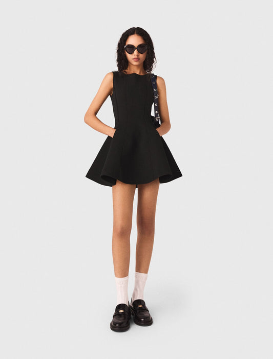 Maje Skater dress with jewelled bows